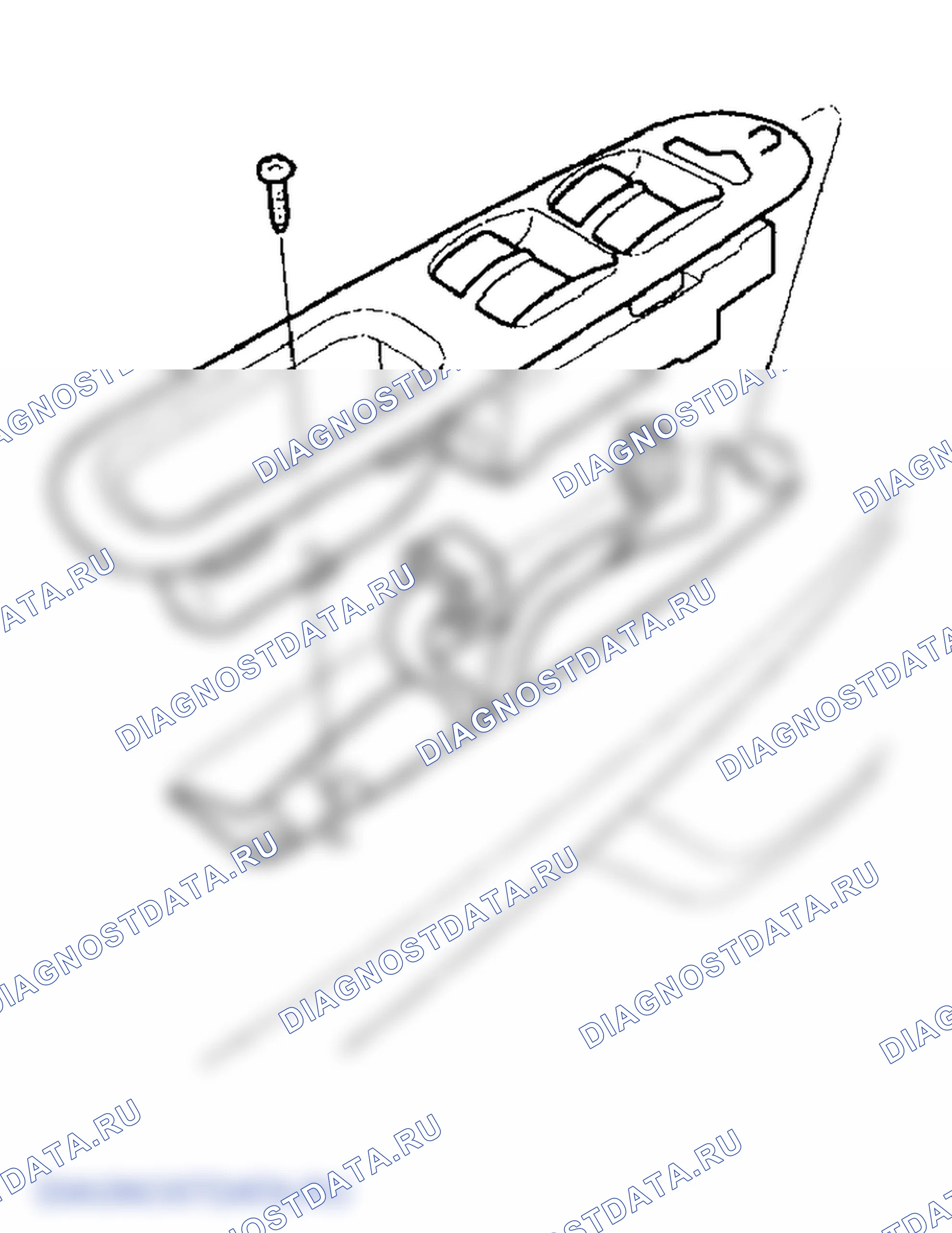 Рис. 42: Замена главного переключателя. Honda Odyssey II