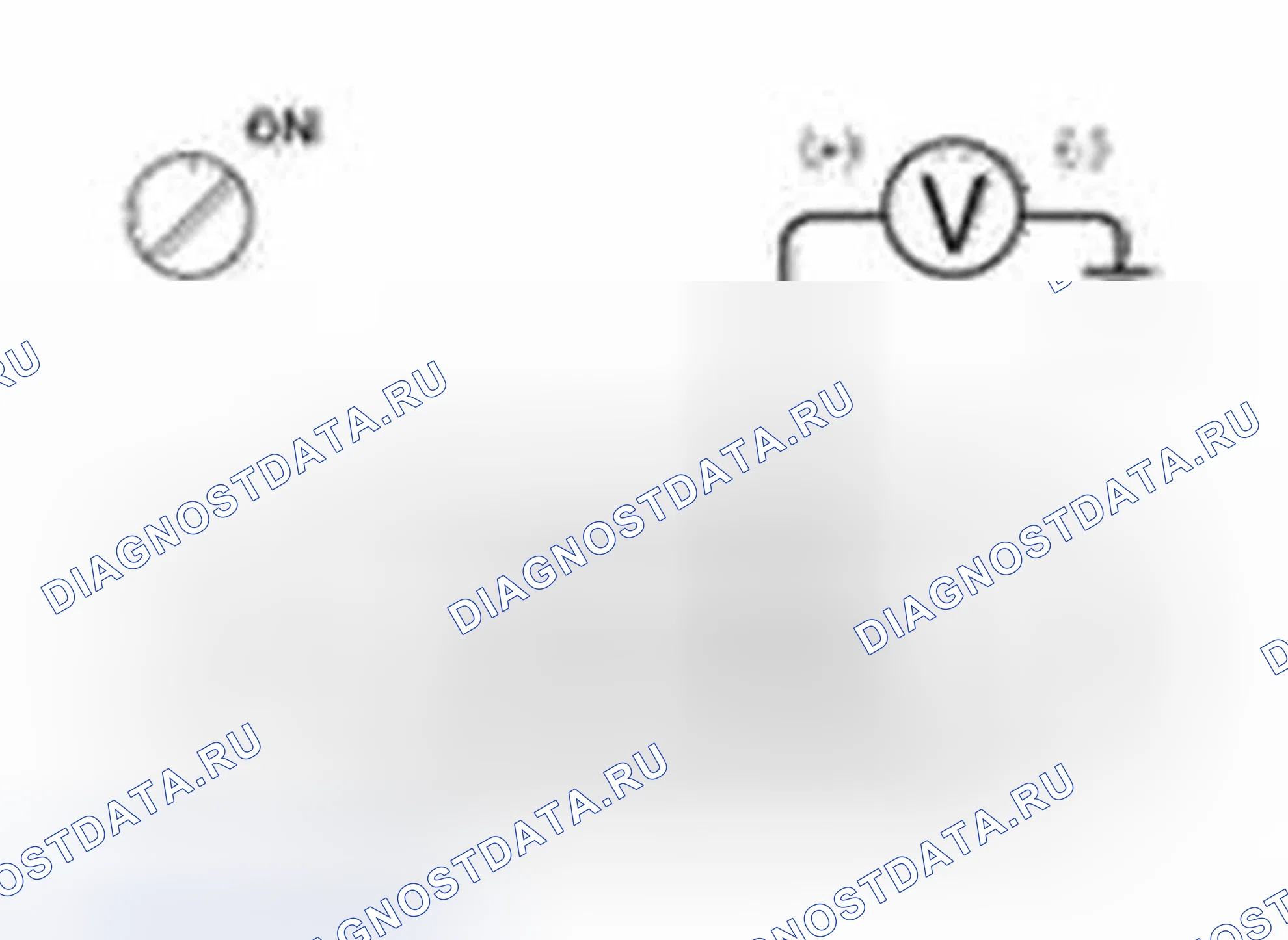 Рис. 33: Проверка источника питания модуля управления ABS. Hyundai Sonata VI
