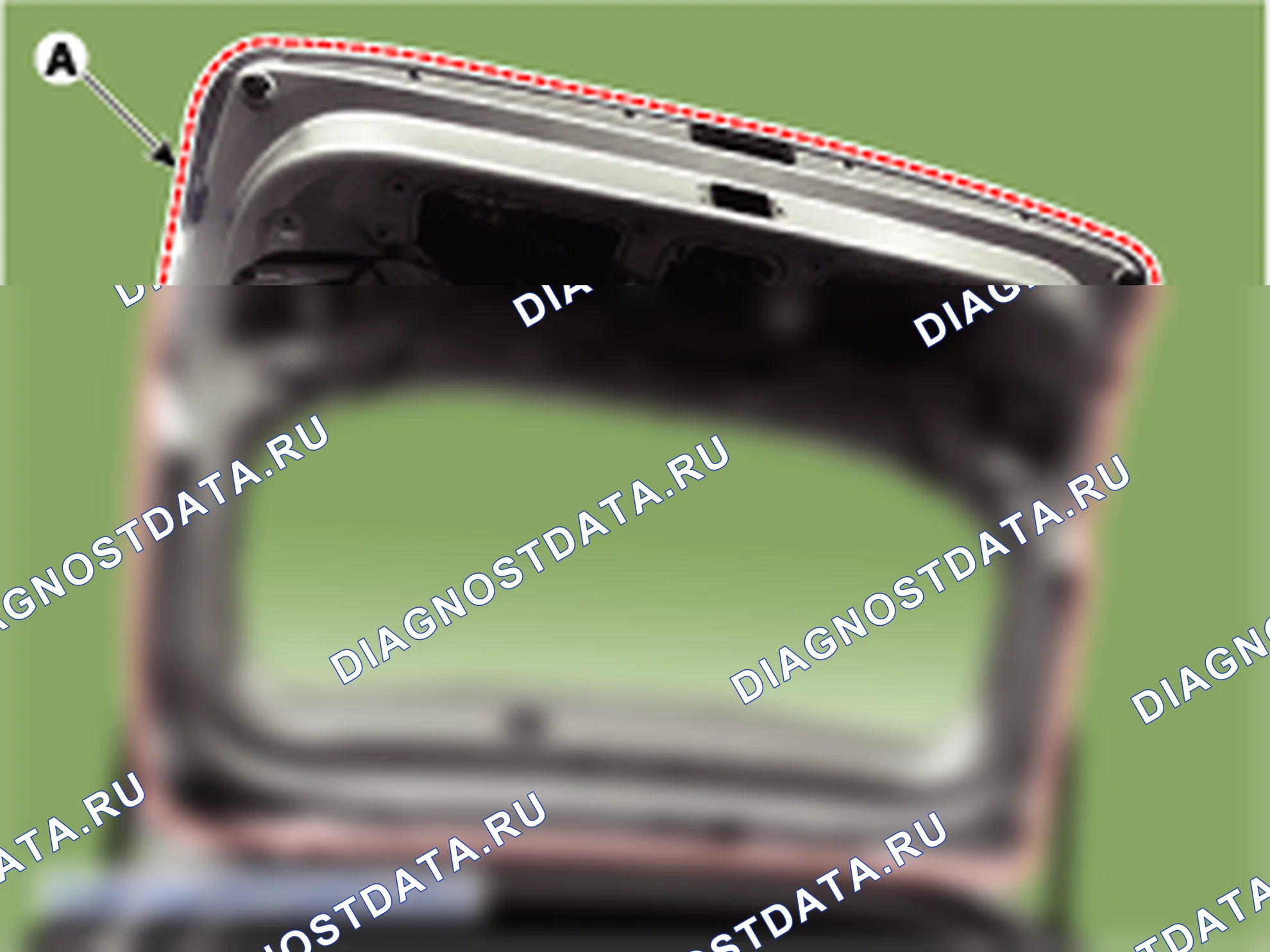 Замена двери багажника в сборе. Hyundai i20 GB