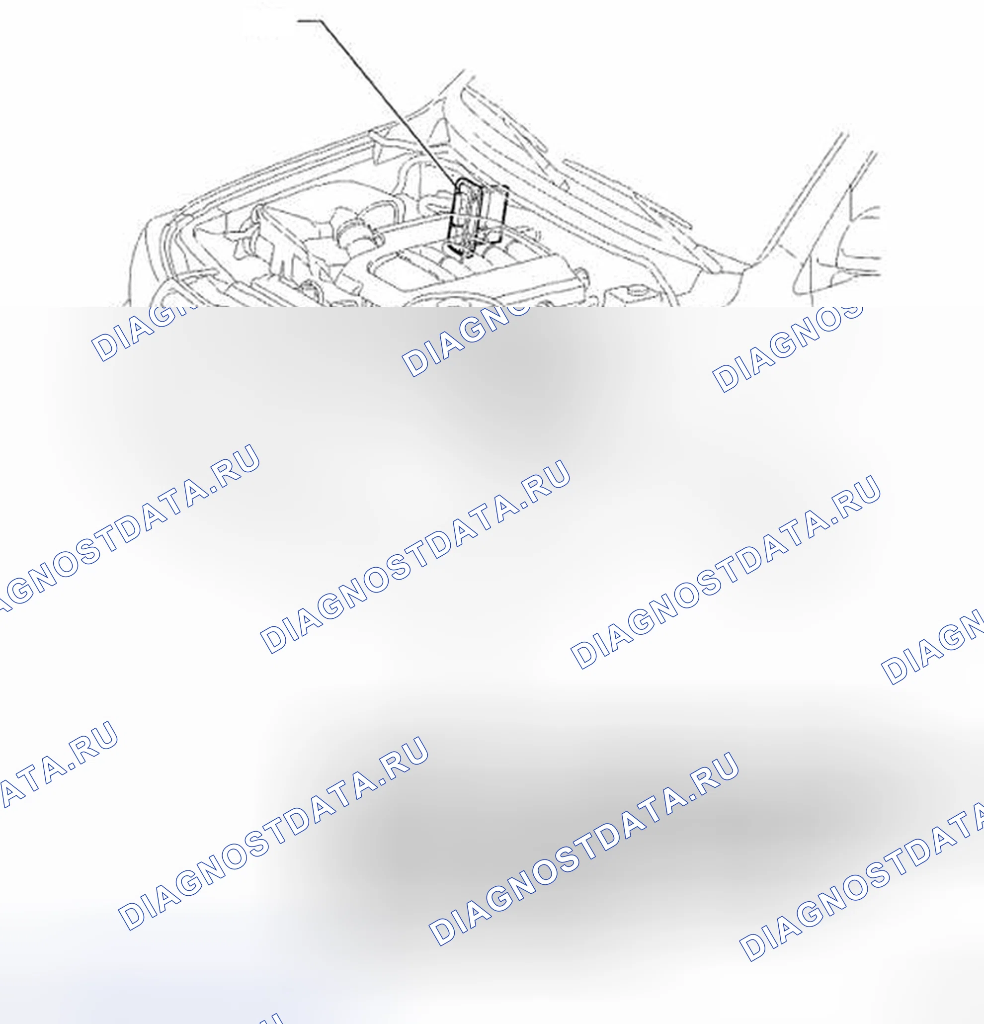 Рис. 1: РАСПОЛОЖЕНИЕ ДЕТАЛЕЙ. Toyota Land Cruiser 200