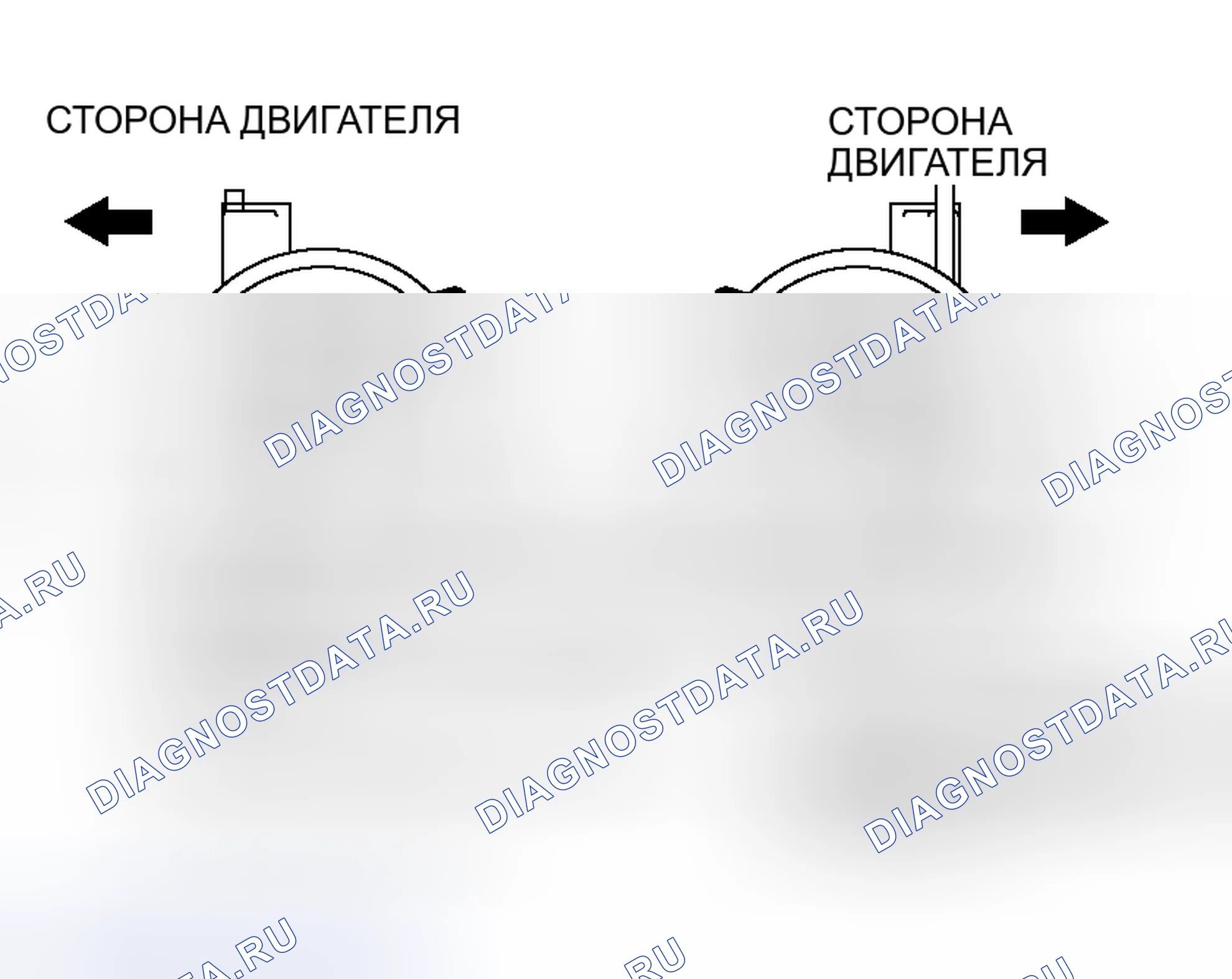 Рис. 914: >> A <<УСТАНОВКА СТОПОРА ПОДУШКИ КРЕПЛЕНИЯ ДВИГАТЕЛЯ. Mitsubishi Lancer Evolution IX