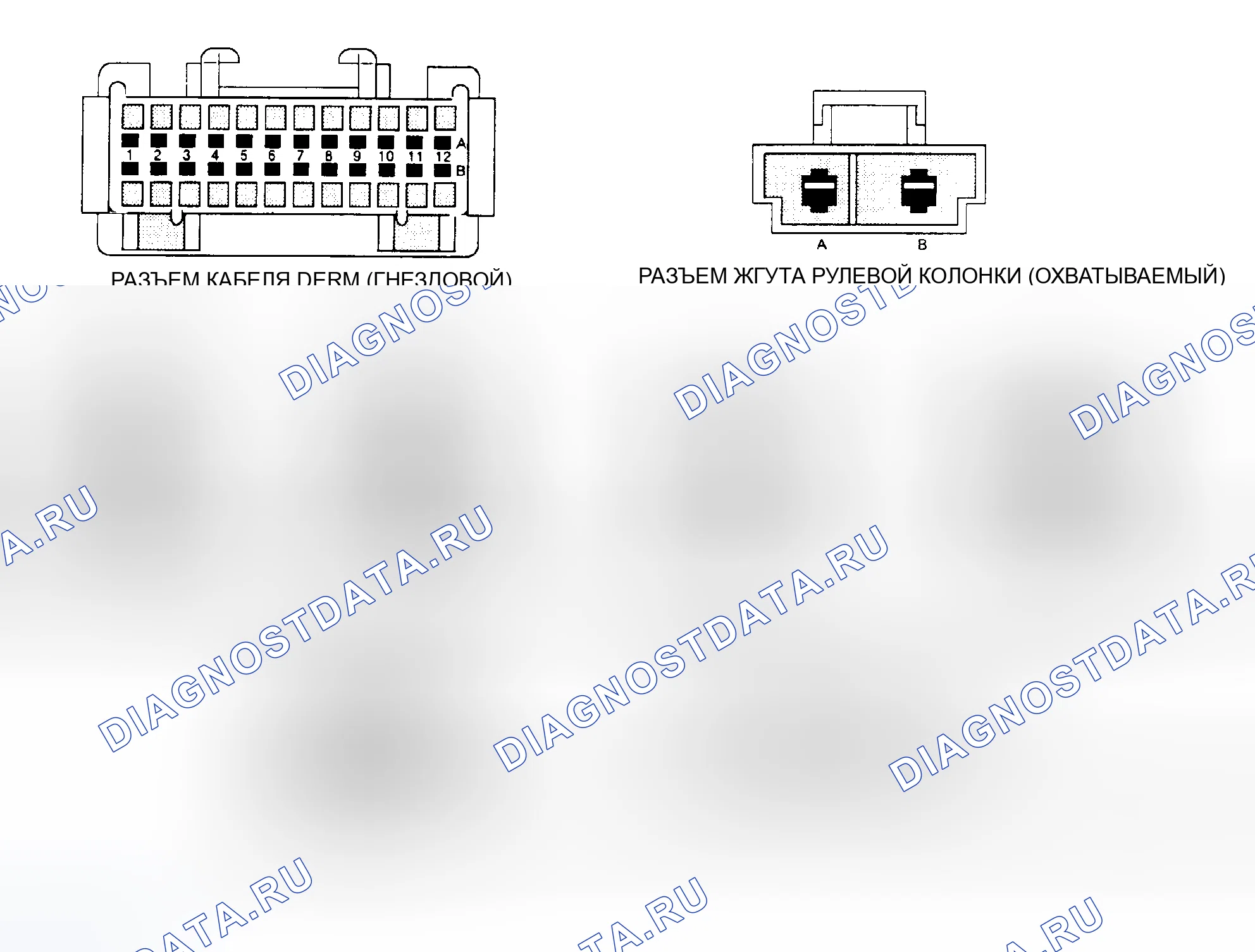 Рис. 1: ИДЕНТИФИКАЦИЯ - СОЕДИНИТЕЛЬ. Buick Electra Park Avenue 