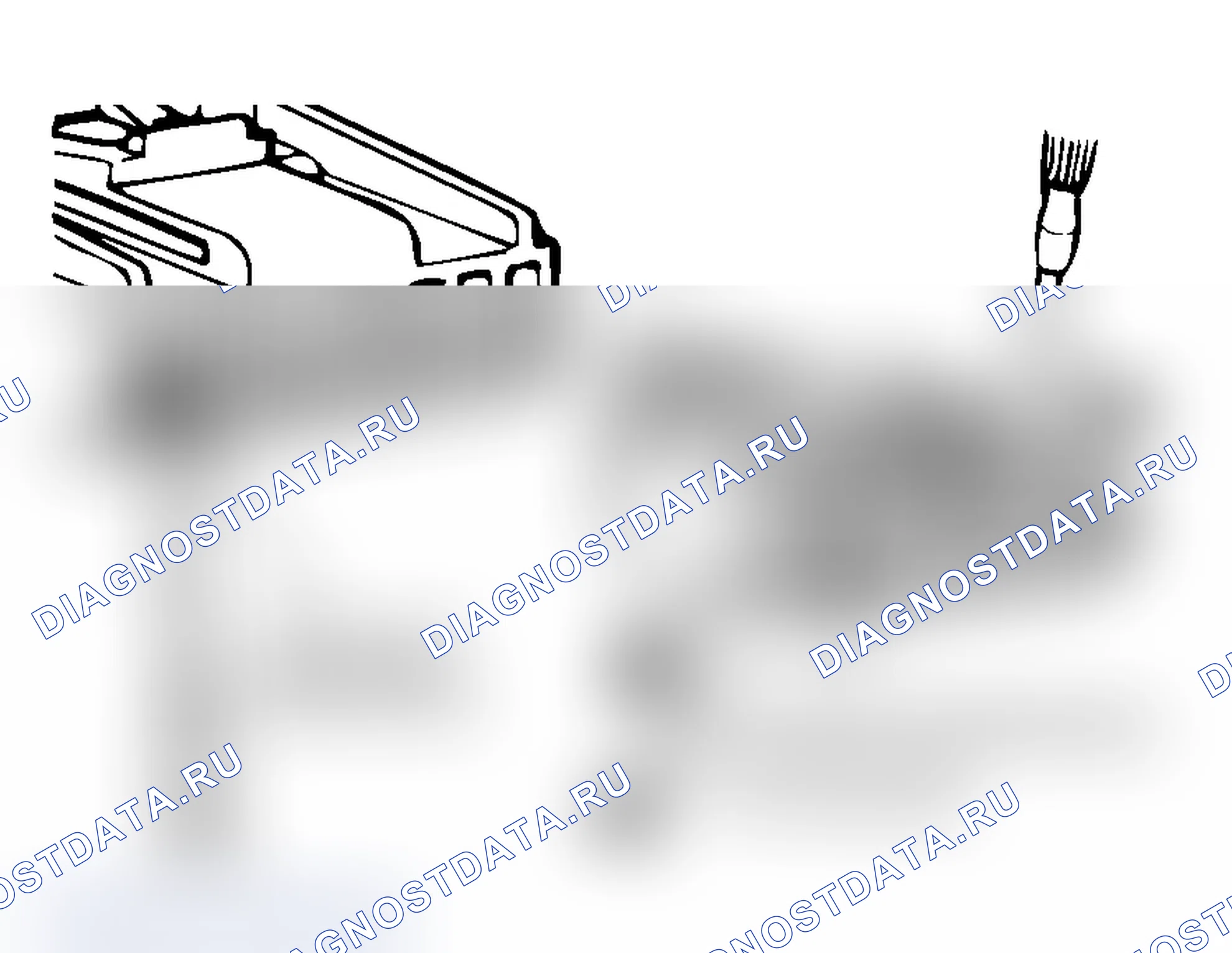 Рис. 45: РАЗЪЕМ КОМПЬЮТЕРА. Mitsubishi Lancer Evolution IX