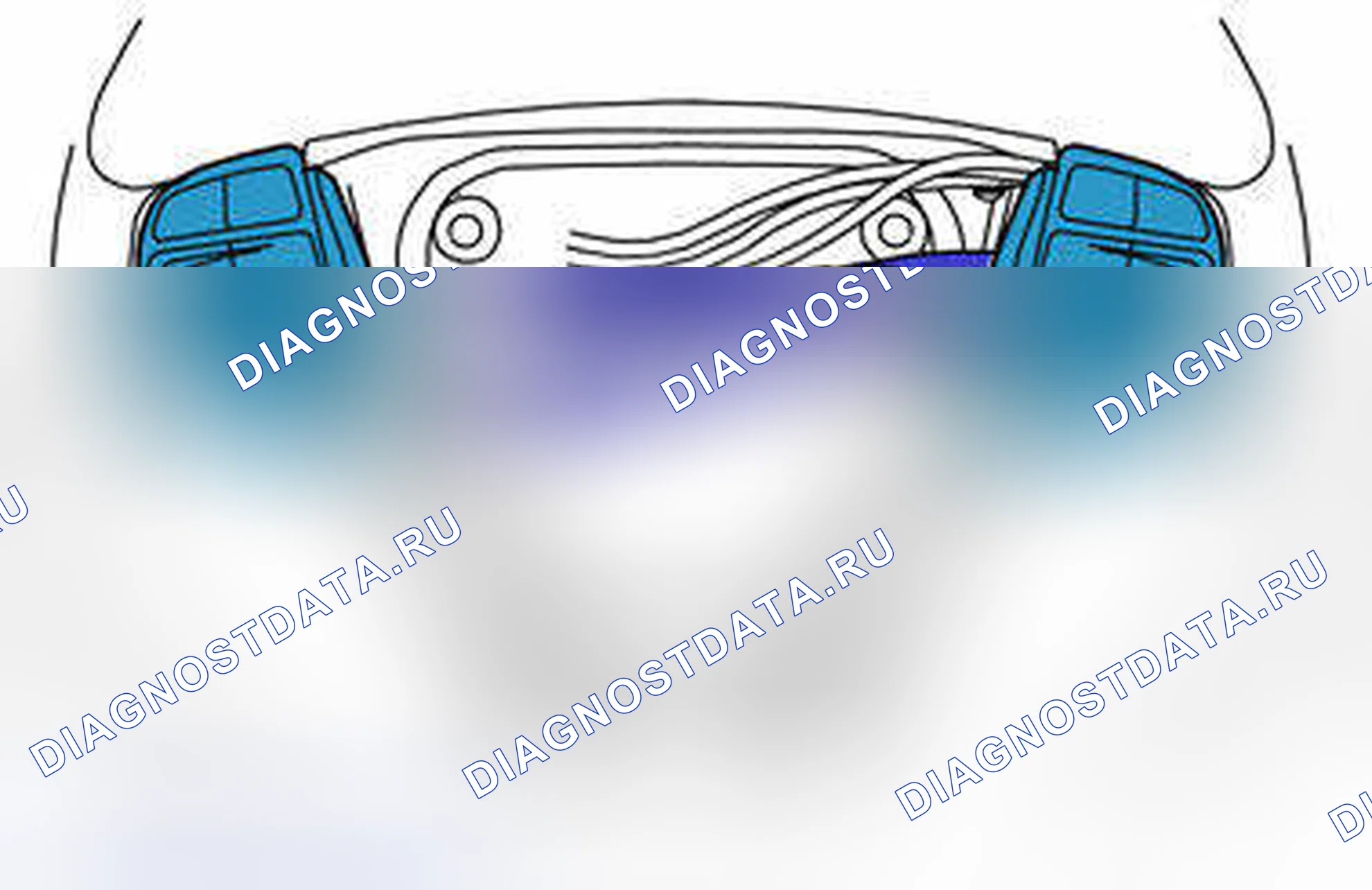 Рис. 77: ДЕМОНТАЖ. Volvo V50 I