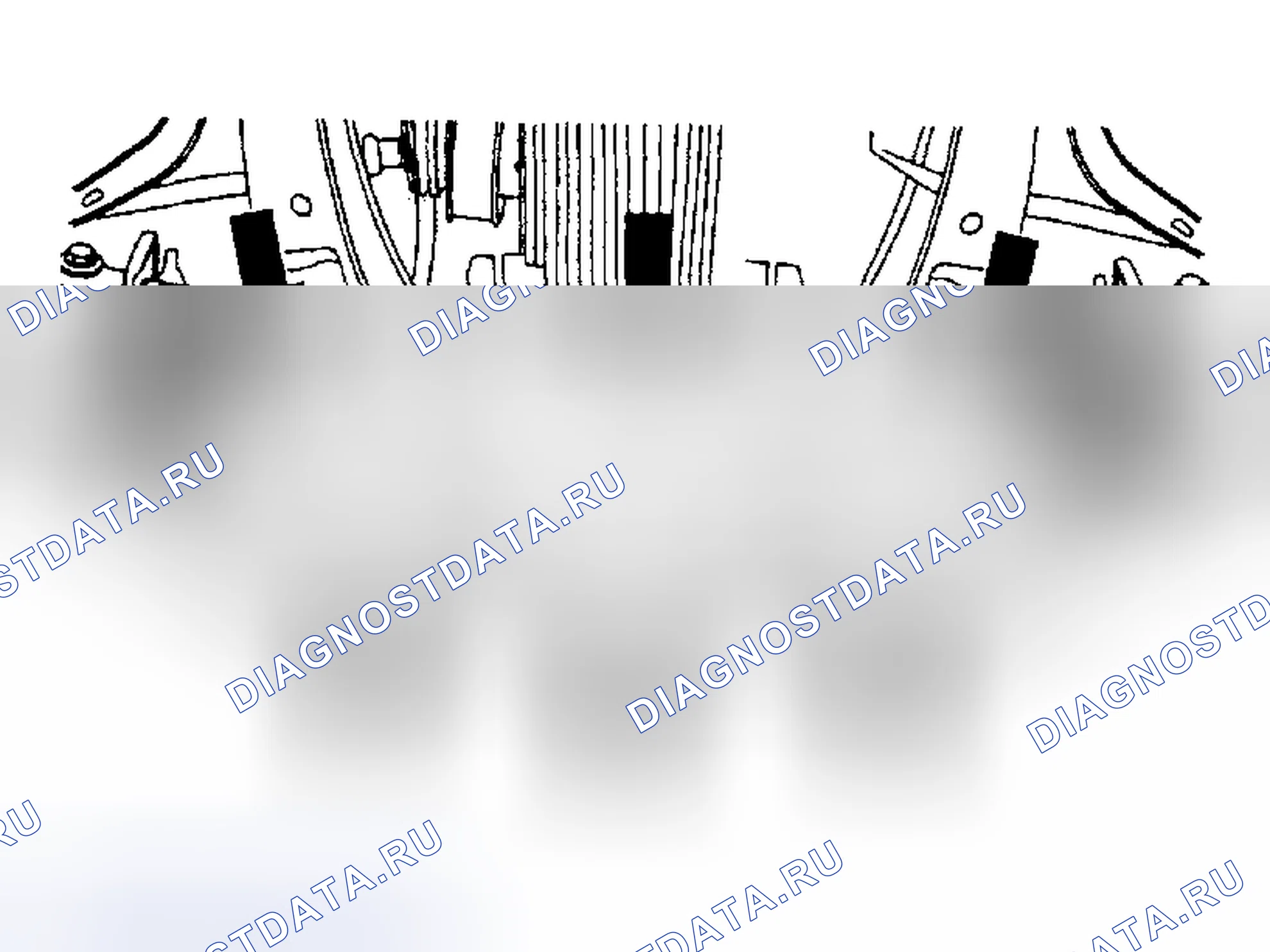 Рис. 8: 2,8 л 30-клапанный V6 (AHA и ATQ). Volkswagen Passat B5