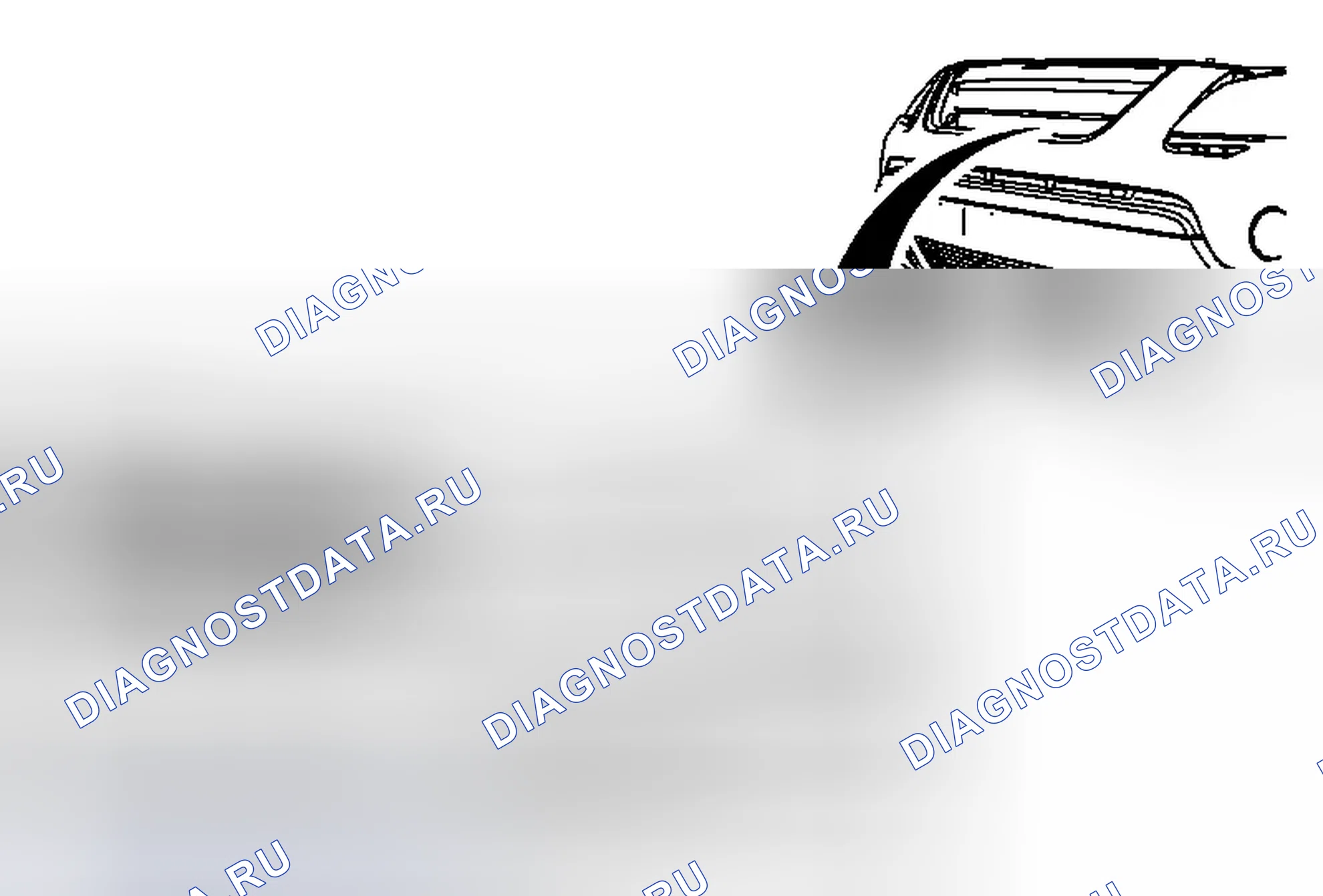 Рис. 10: Замена датчика температуры окружающего воздуха (Acadia). GMC Acadia I рестайлинг