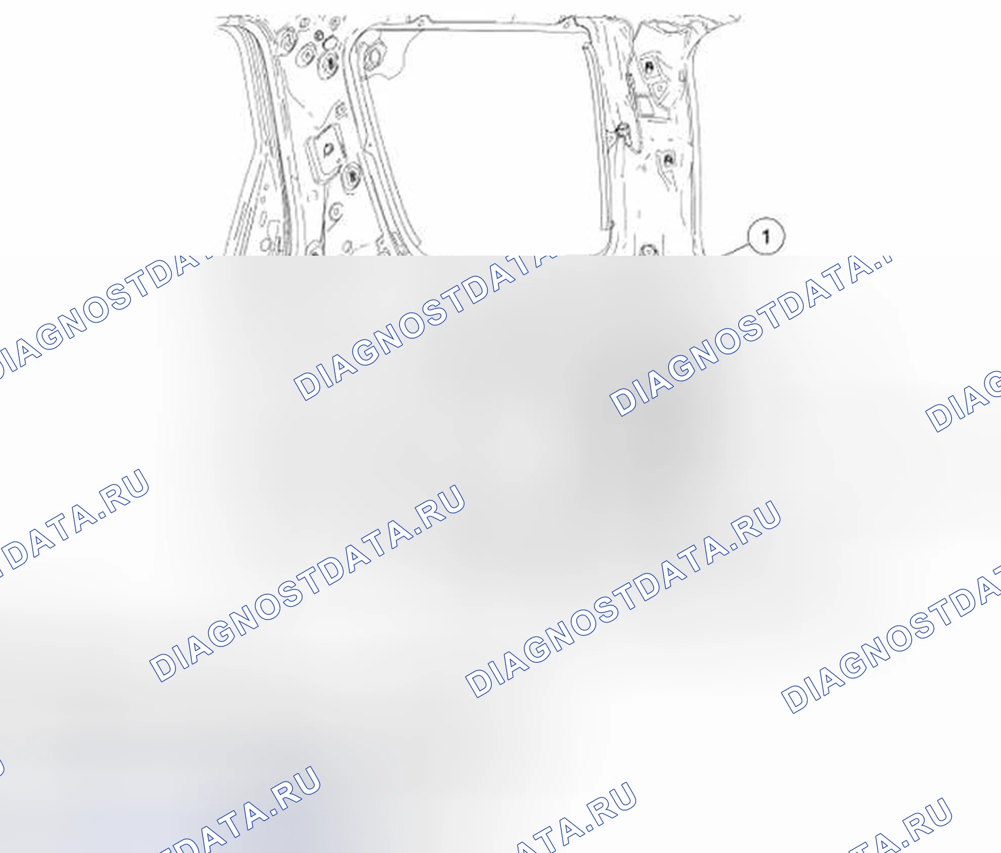 Рис. 44: Корпус громкоговорителя. Hyundai Matrix I рестайлинг