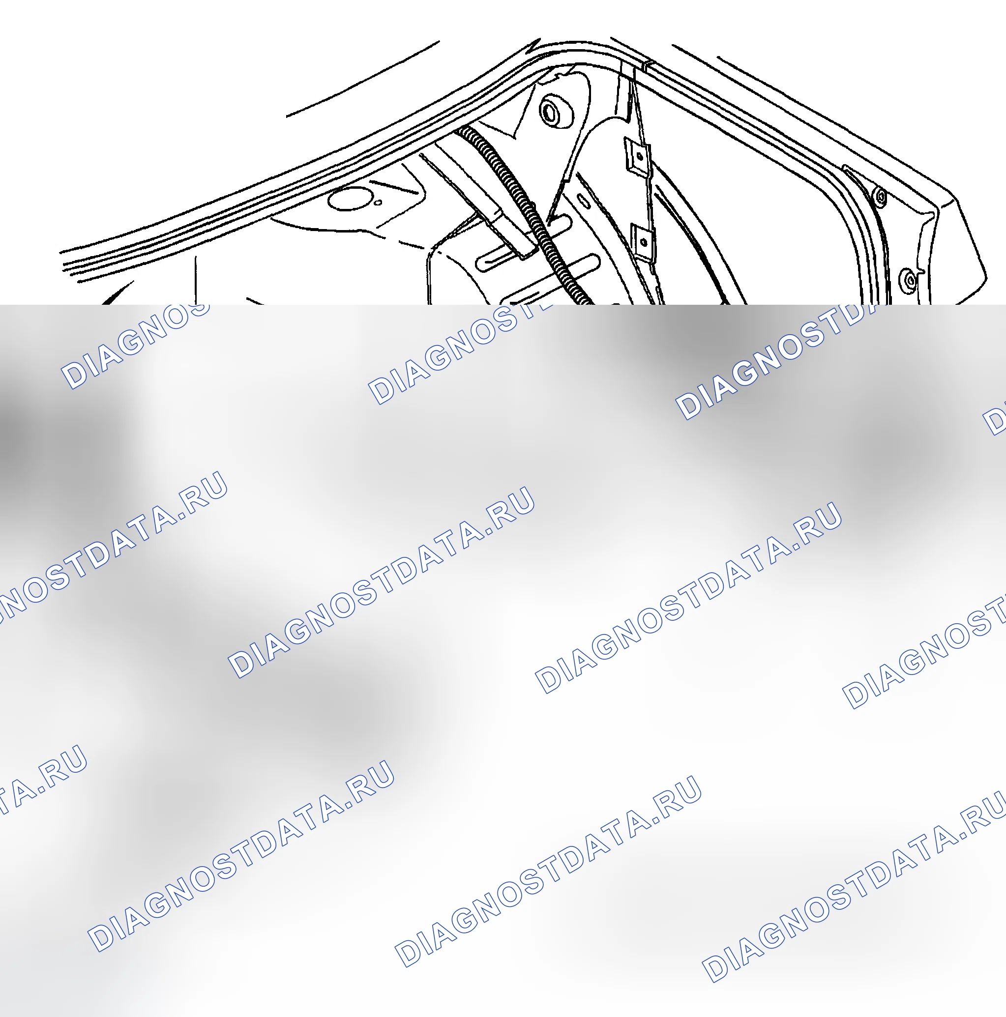 Рис. 337: Задний отсек. Cadillac Seville V