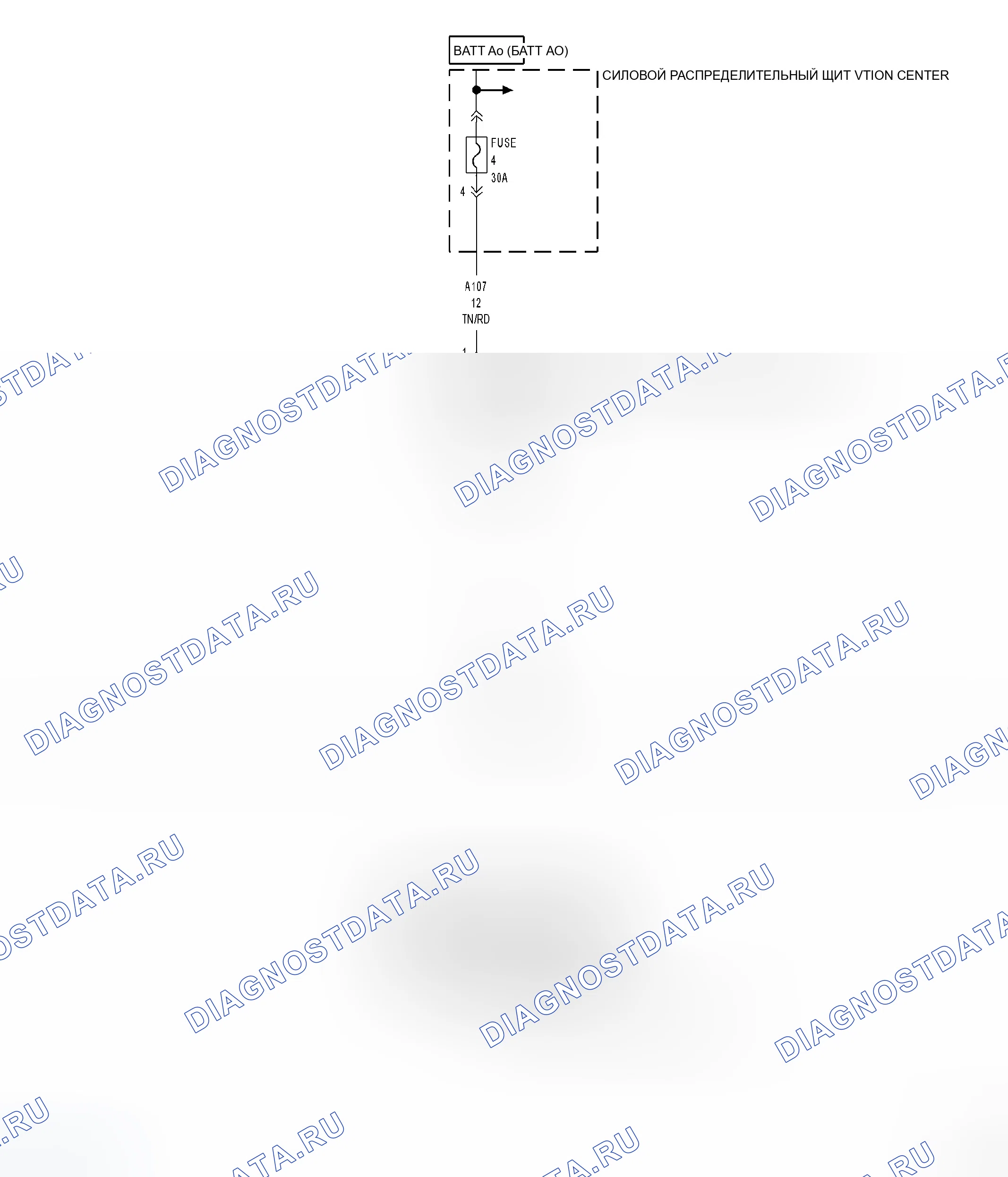 Рис. 16: Принципиальная схема. Jeep Commander I