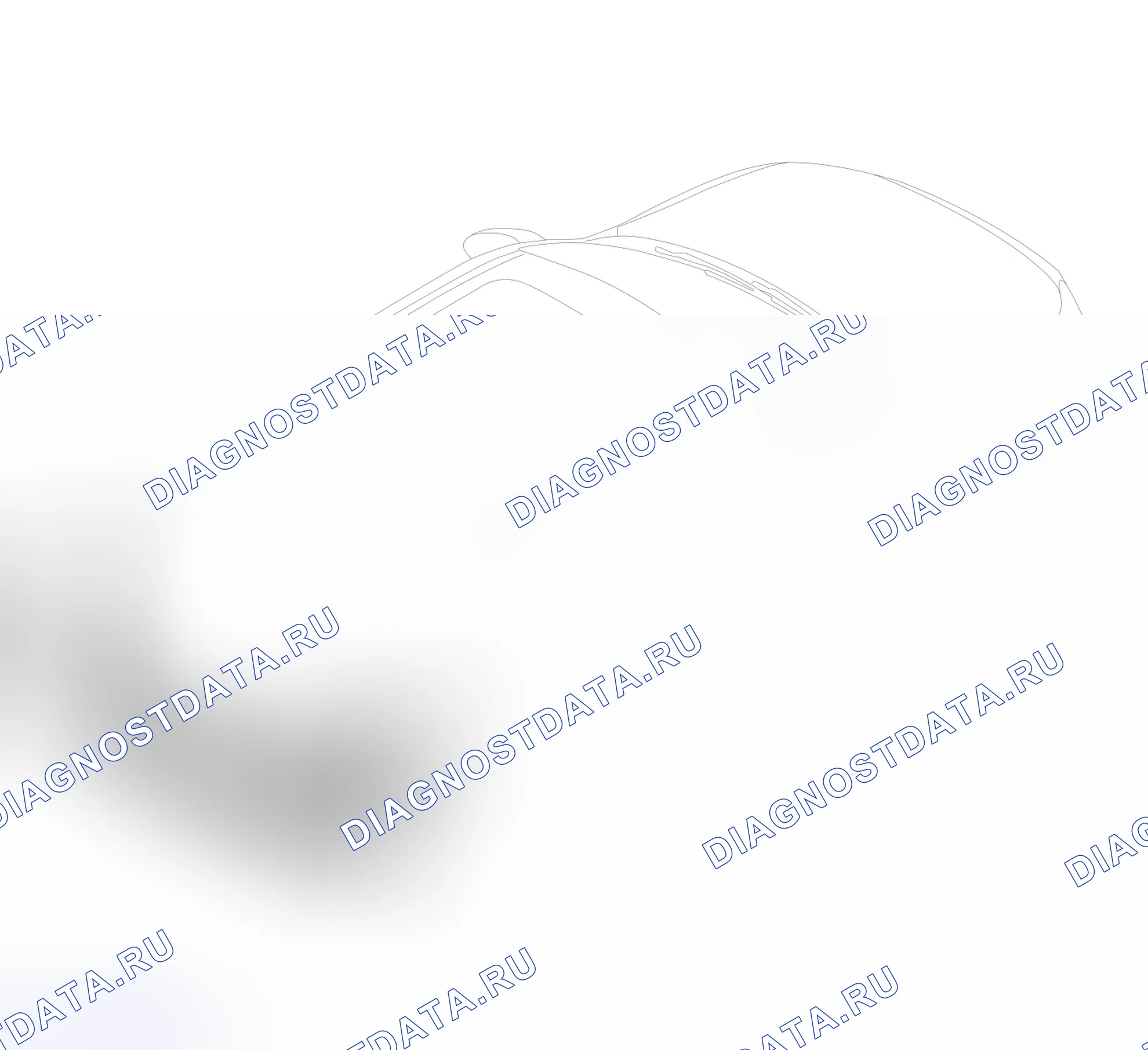 Схема расположения заднего бампера — Wey Vv7-Gt-Limited. Wey VV7 GT Limited I