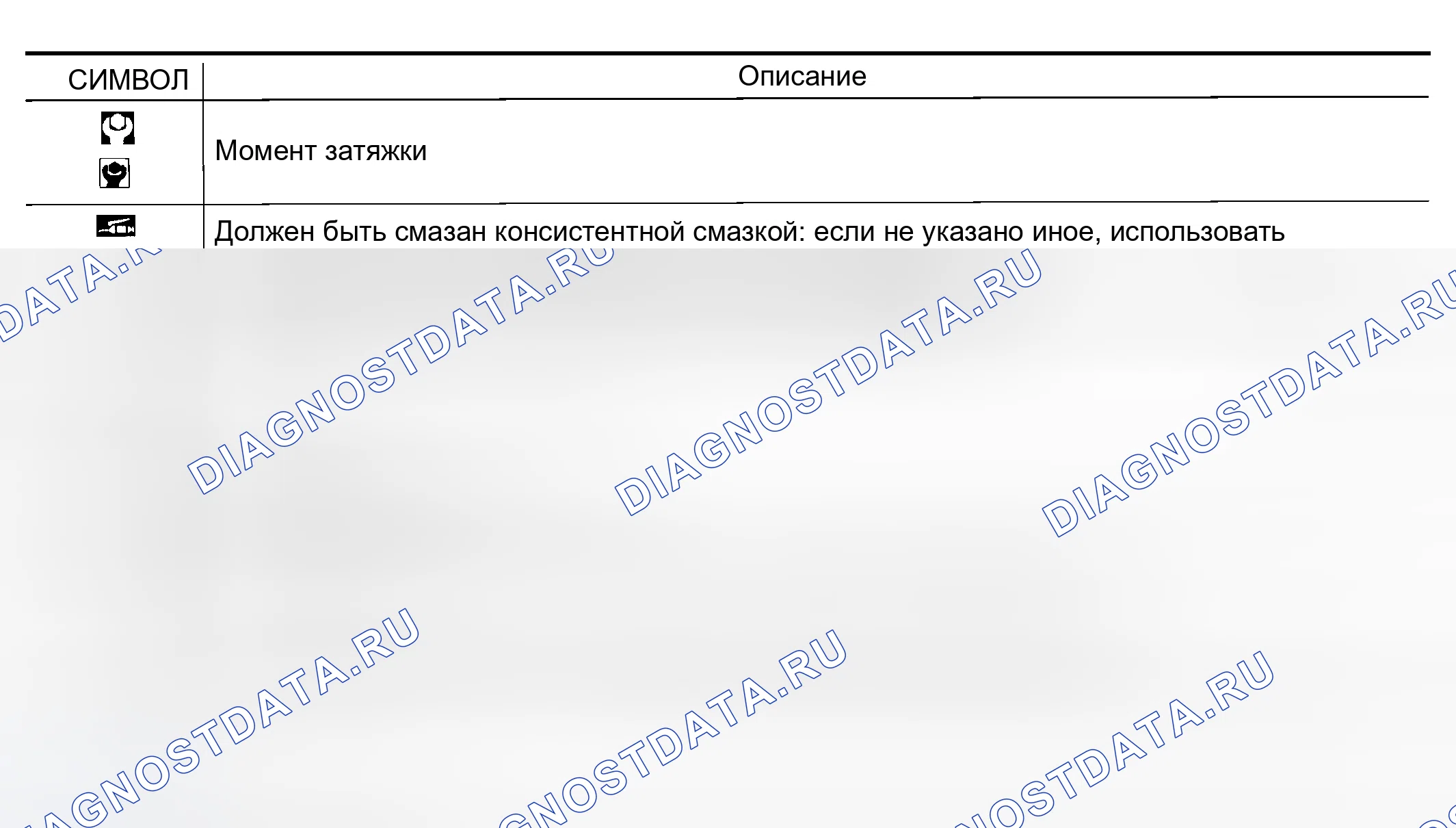 Рис. 36: СИМВОЛЫ. Nissan Altima L31 рестайлинг