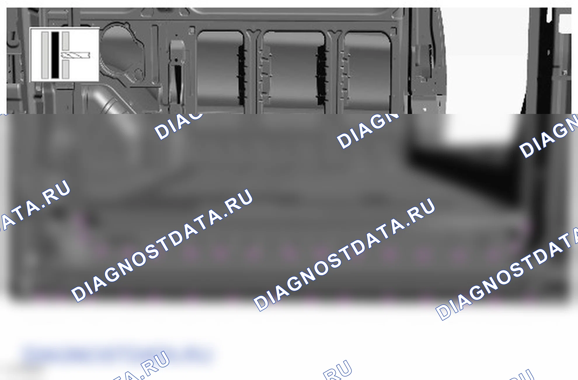 Как снять и установить панель нижней обвязки. Ford Transit VIII