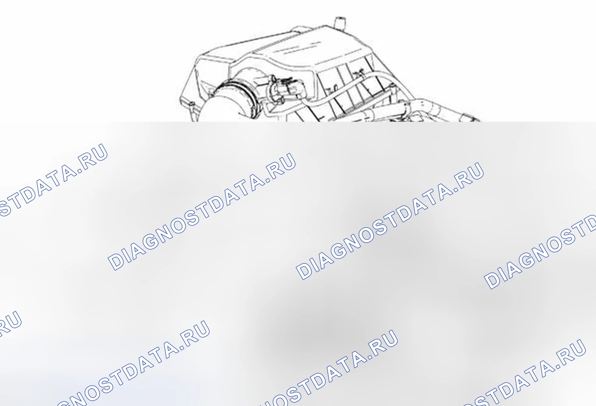 Рис. 6: Замена теплозащитного экрана выпускного коллектора (1.4L LUV). Chevrolet Cruze I рестайлинг