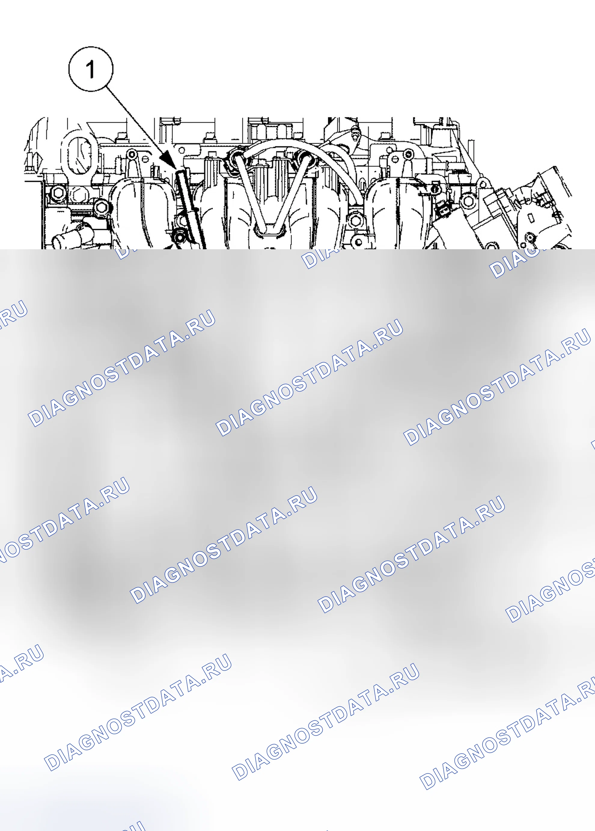 Рис. 1470: Удаление. Ford Focus I рестайлинг