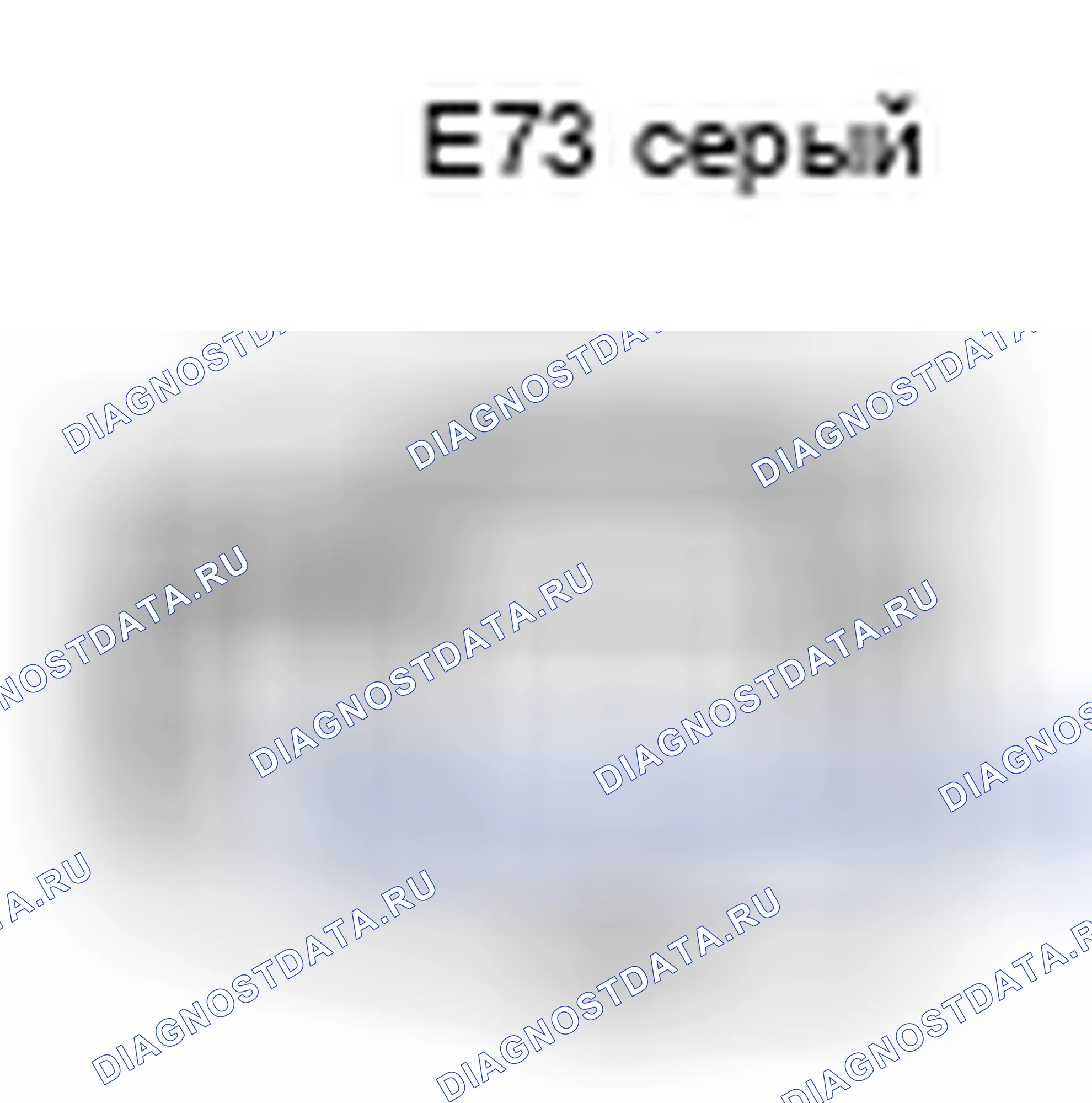 Рис. 334: Вид с торца соединителя клапана для предотвращения разливов (E73). Lexus GS III