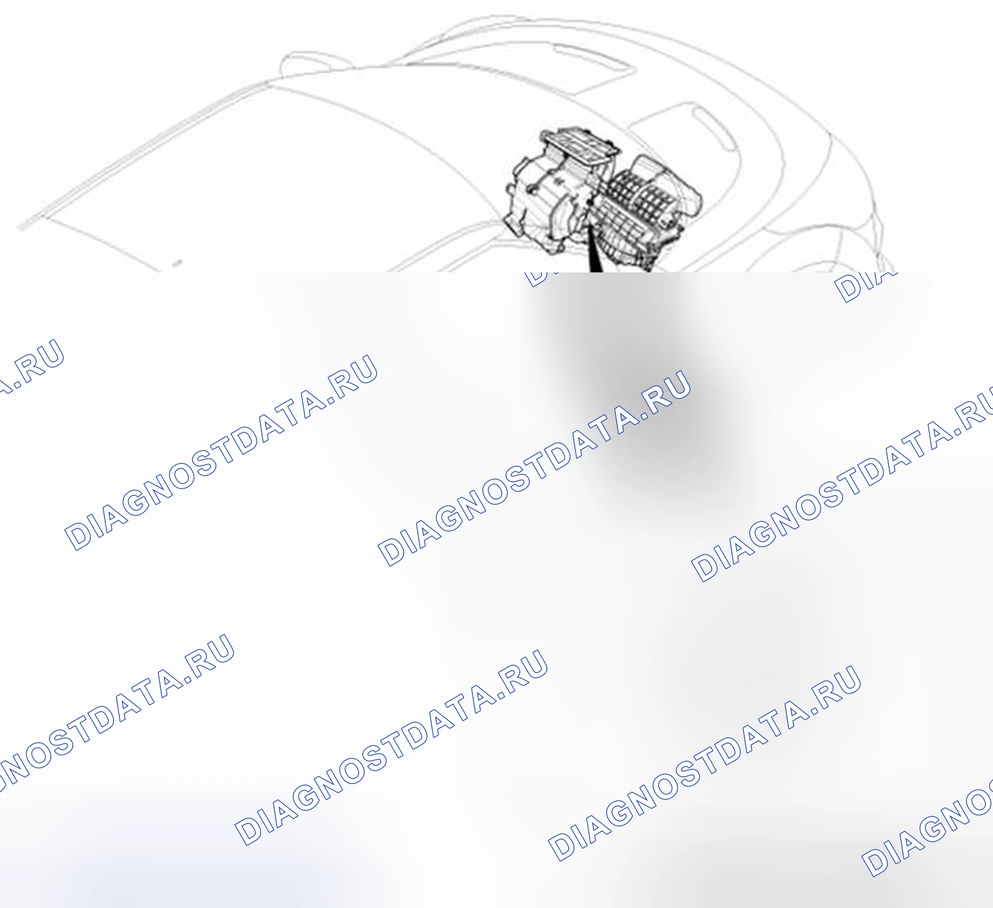 Рис. 22: Расположение компонентов. Hyundai Veloster I