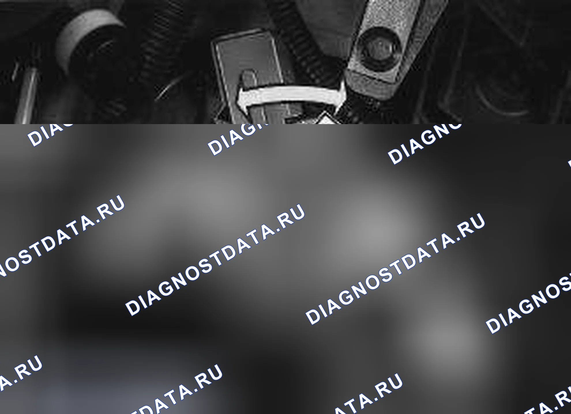Рис. 673: Регулировка автоматической трансмиссии (акпп). Volvo C70 I