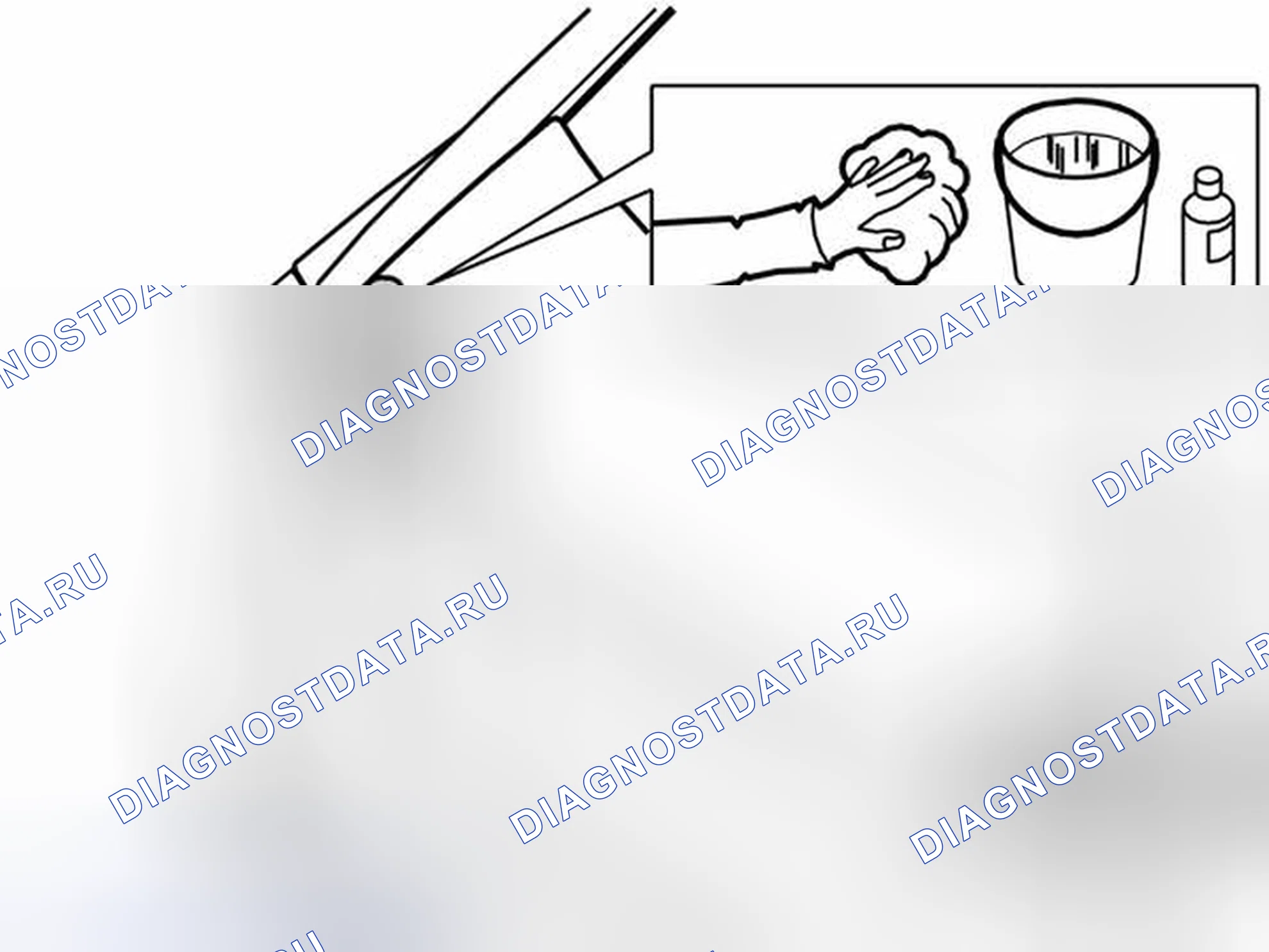 Рис. 18: УСТАНОВКА СПОЙЛЕРА. Volvo S40 II