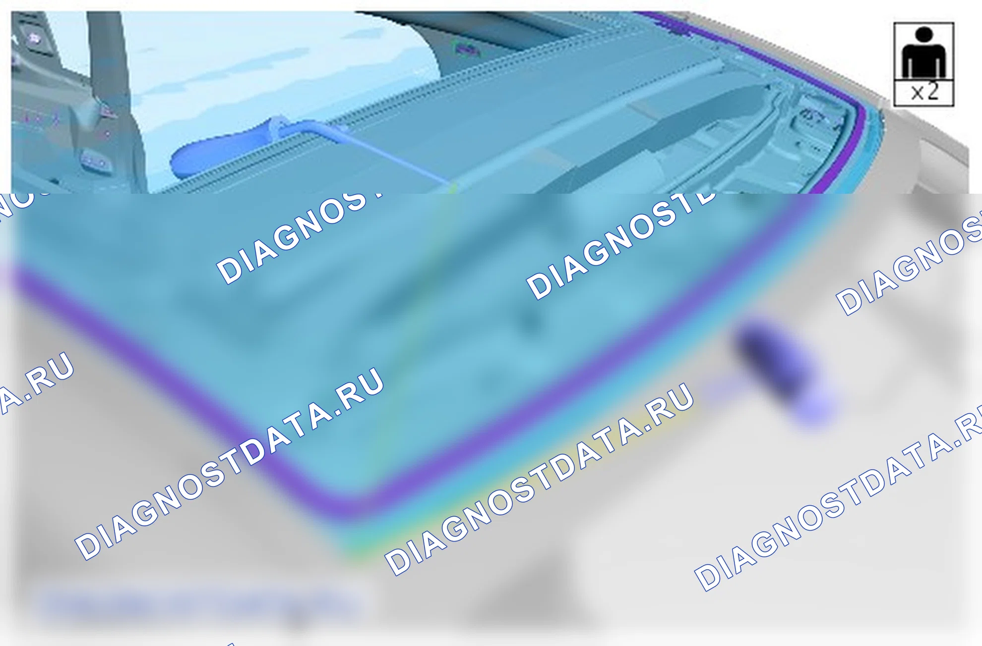 Как снять и установить панорамную панель крыши. Ford Kuga I