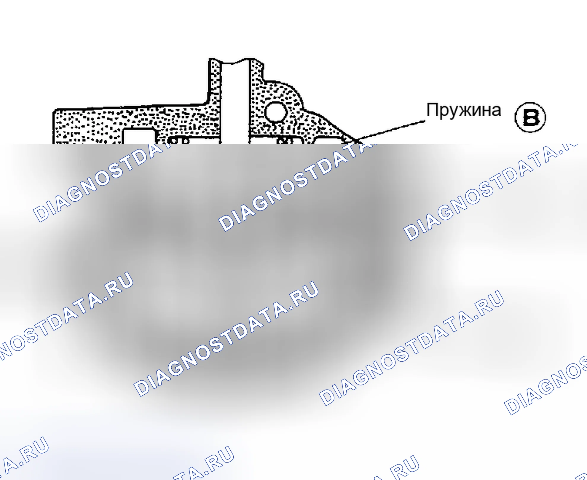 Рис. 1209: ВОЗВРАТНЫЕ ПРУЖИНЫ. Honda Odyssey (North America) I