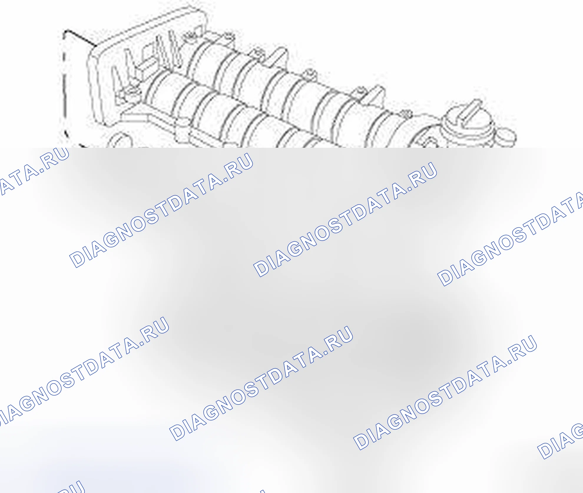 Рис. 58: ОПИСАНИЕ механической части двигателя. Dodge Journey I рестайлинг