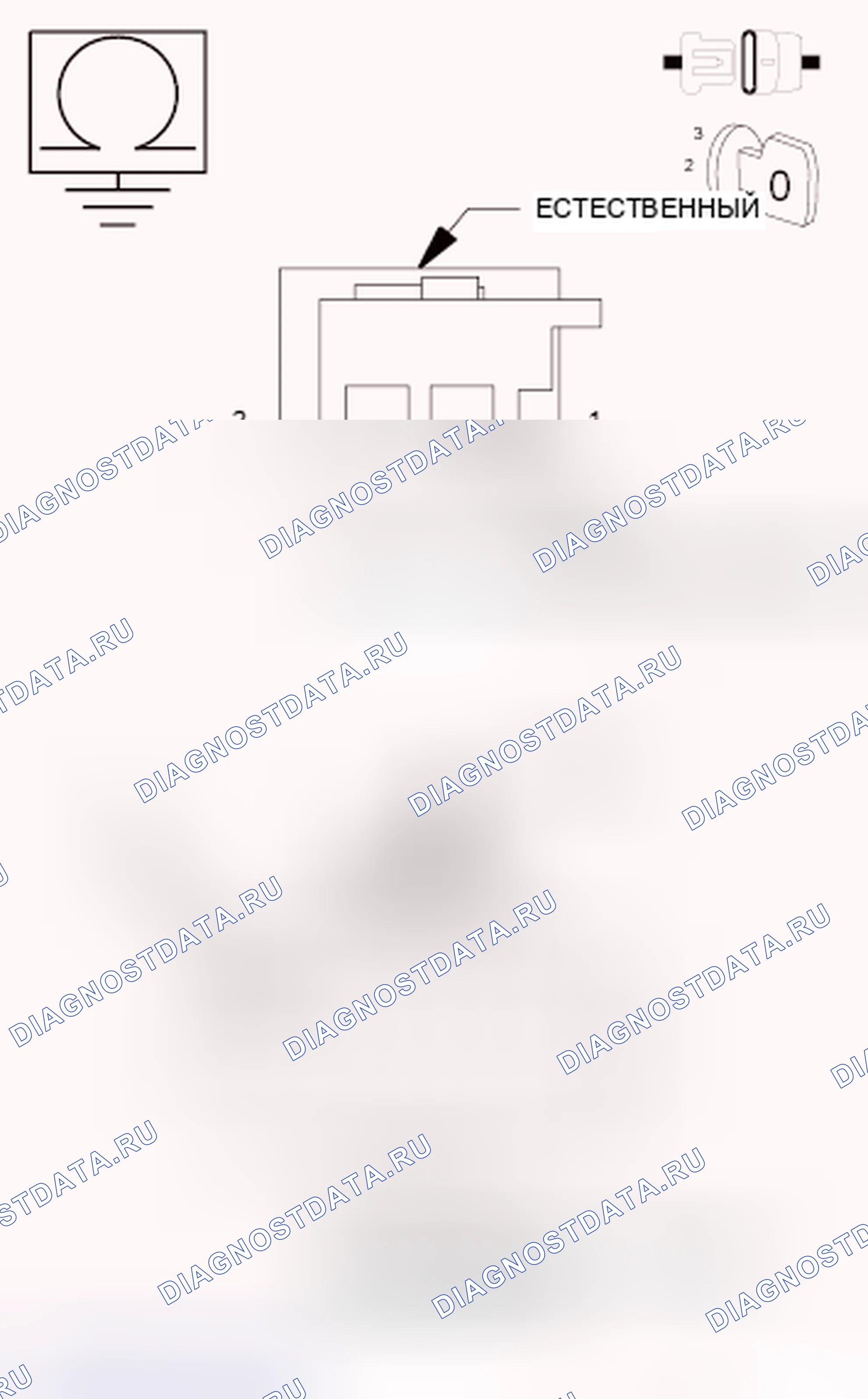 Рис. 13: ДИАГНОСТИЧЕСКИЙ ТЕСТ. Dodge Grand Caravan V