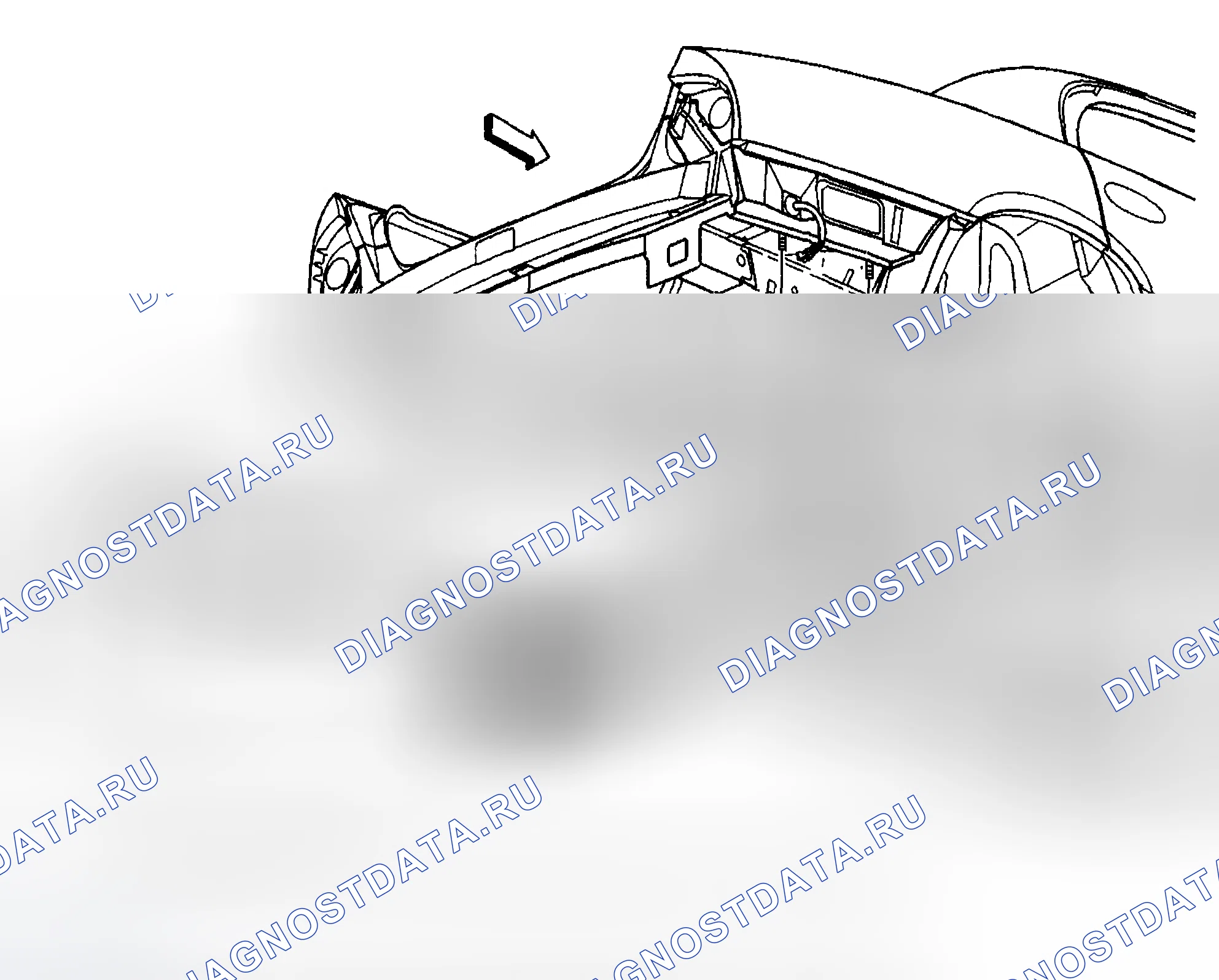 Рис. 2: Виды компонентов подвески с автоматическим регулированием уровня. Buick Park Avenue II рестайлинг