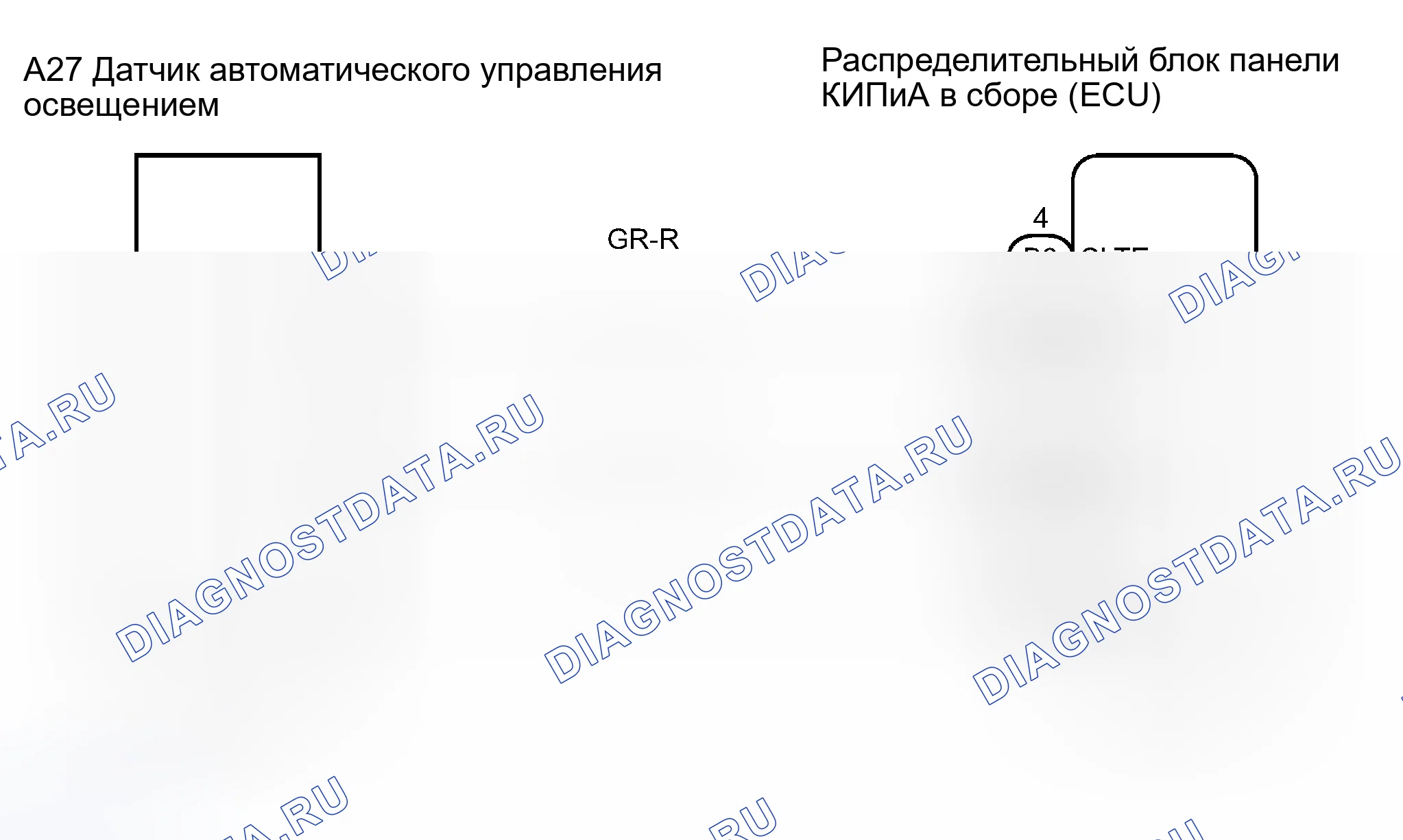 Рис. 4: электросхема. Toyota Camry Solara II
