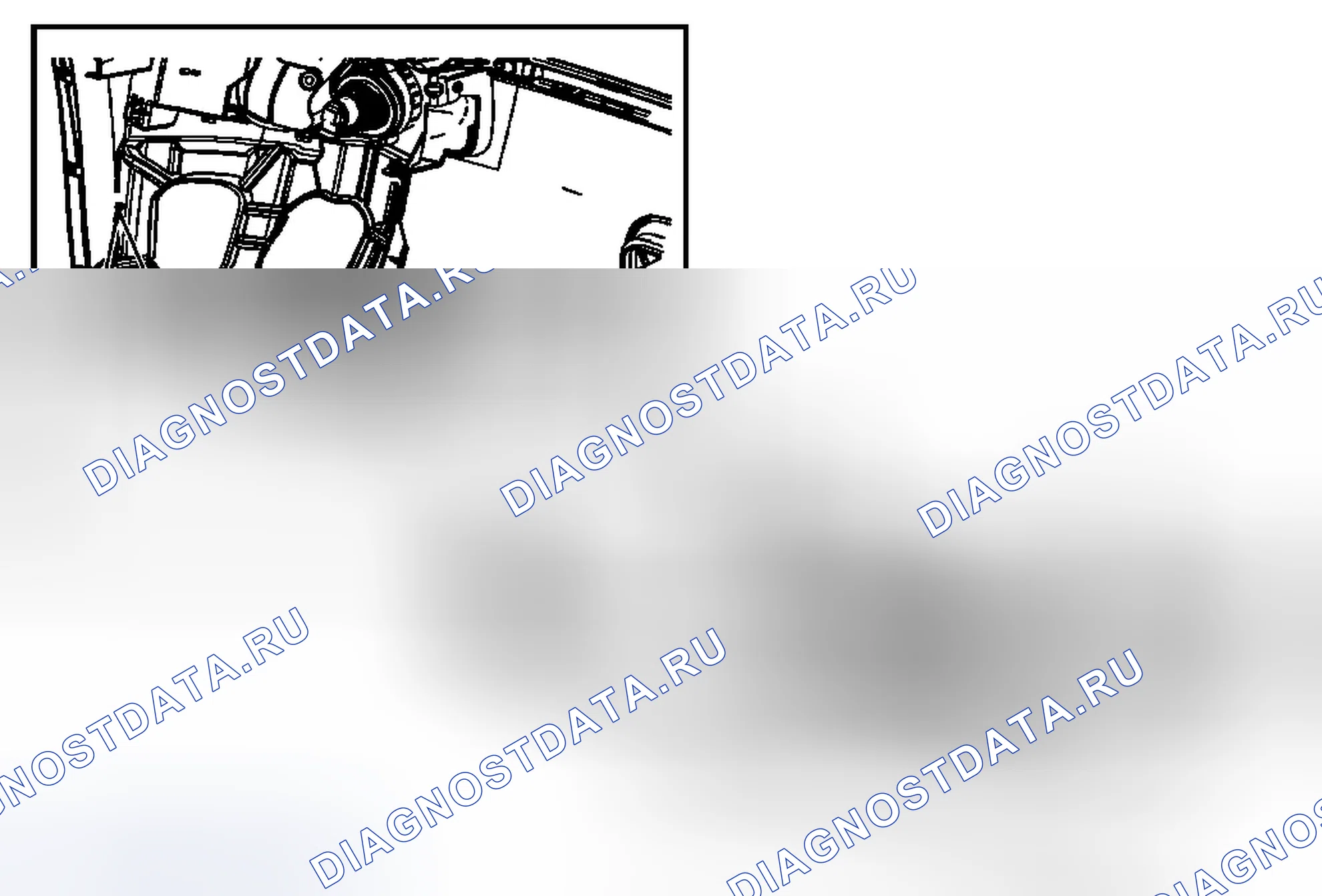 Рис. 59: Замена переднего воздушного дефлектора (анклав). Chevrolet Traverse I