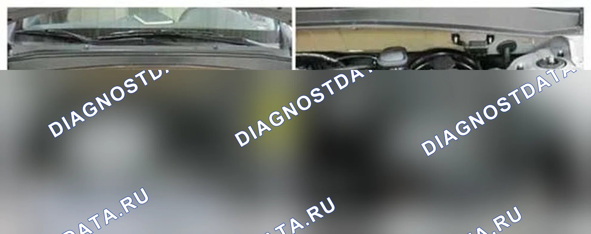 Рис. 634: Расположение компонентов. Hyundai Santa Fe II рестайлинг