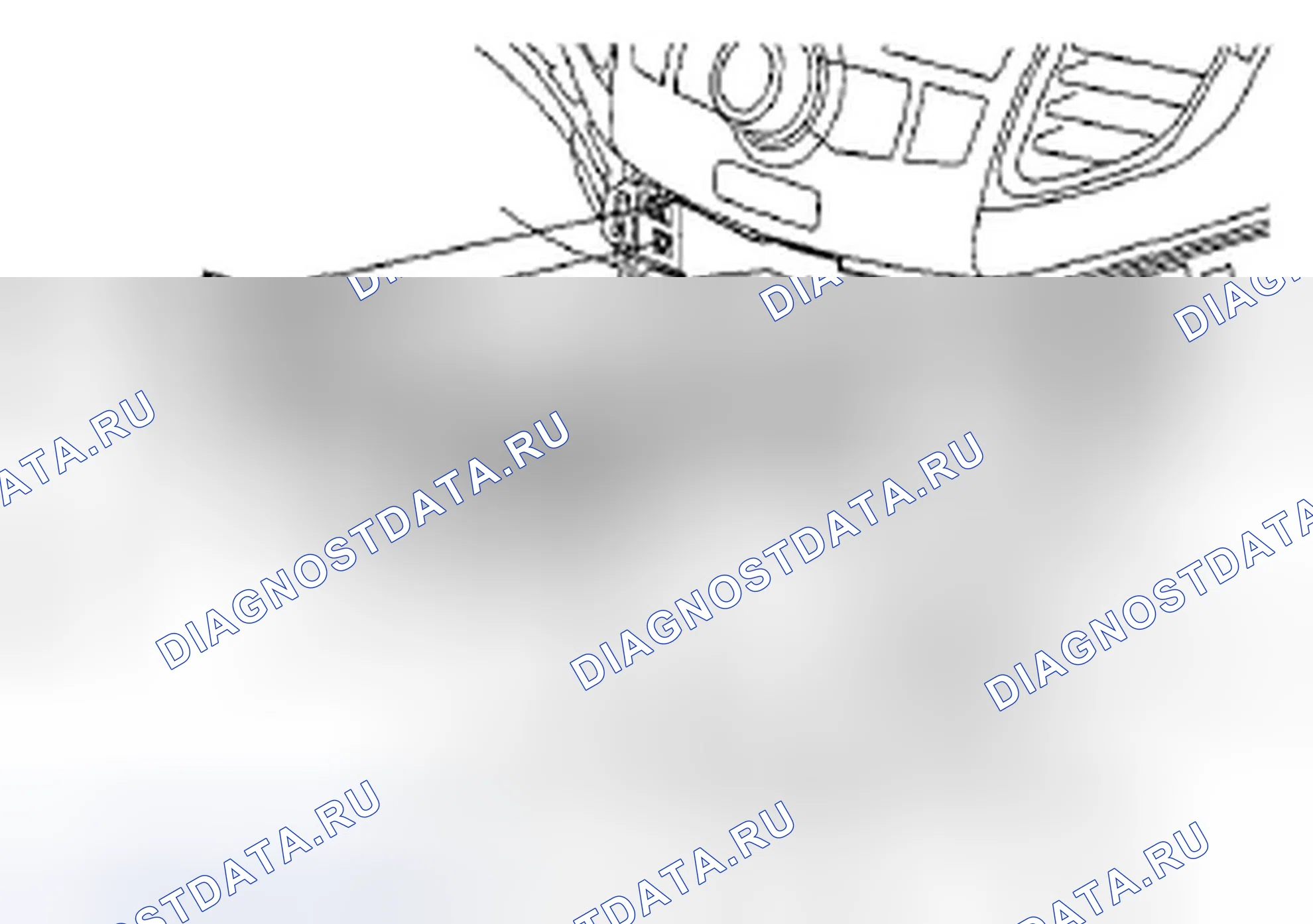 Рис. 101: Демонтаж/монтаж блока климат-контроля. Acura TSX II