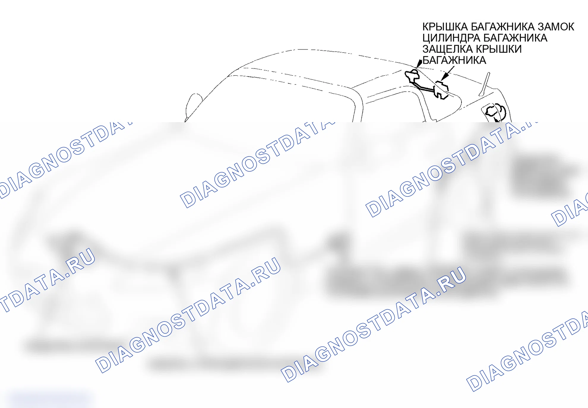 Рис. 1: Указатель расположения компонентов. Honda S2000 AP1