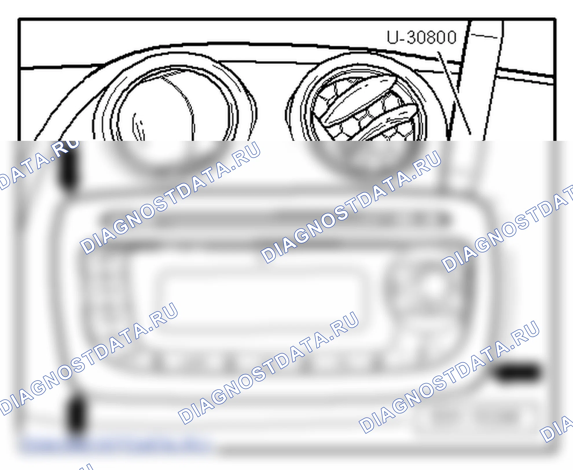 Радиосистема " " Car Stereo MP3 ". SEAT Ibiza IV