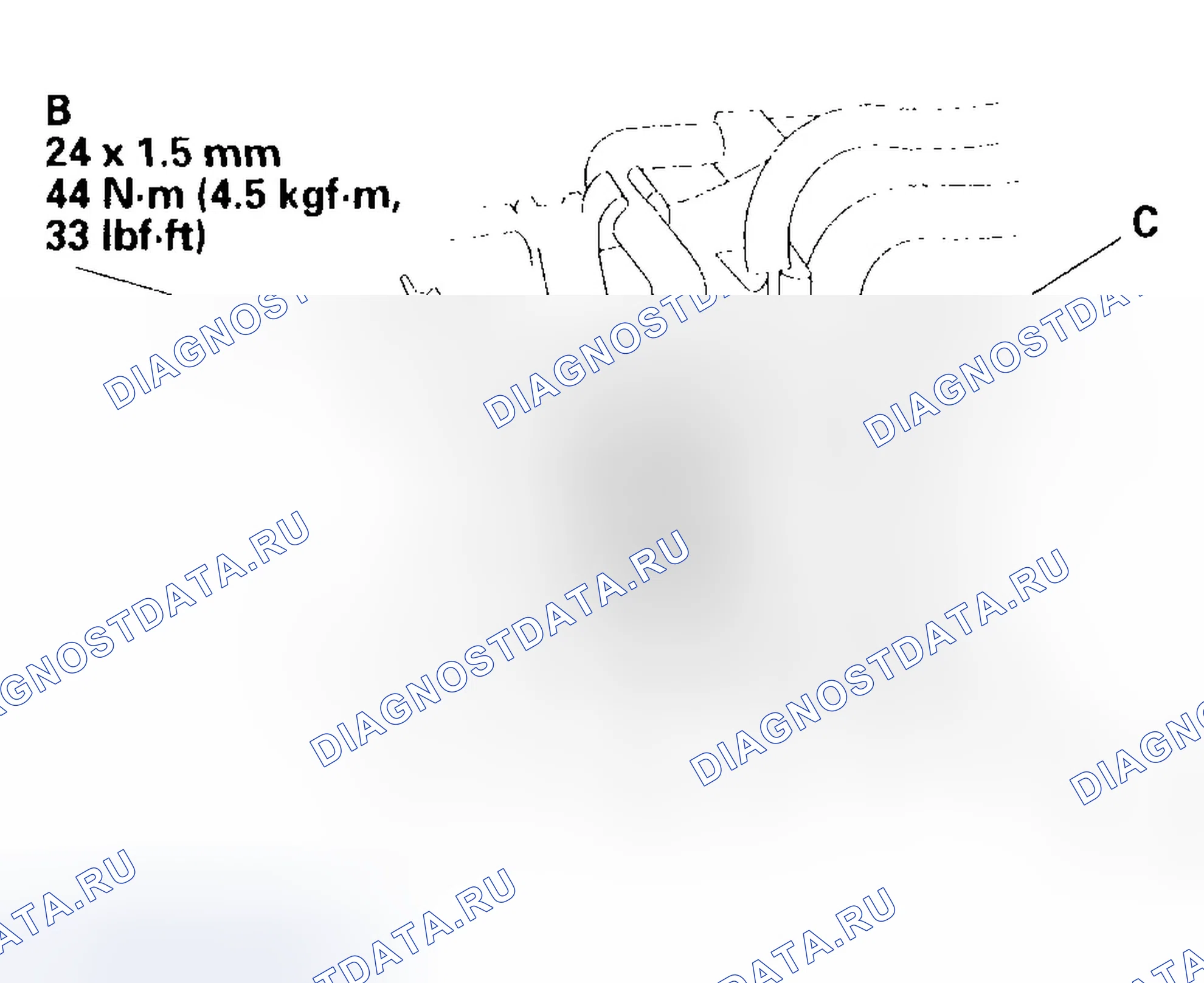 Рис. 481: Замена ATF. Honda Odyssey II
