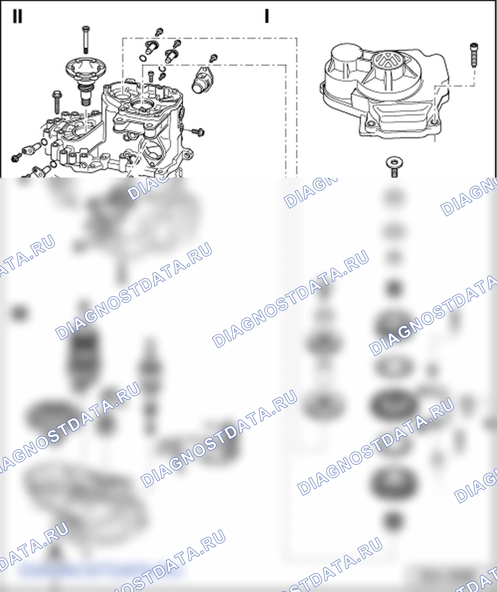 Как разобрать и собрать коробку передач (Коробка передач 02S). Skoda Octavia Ii