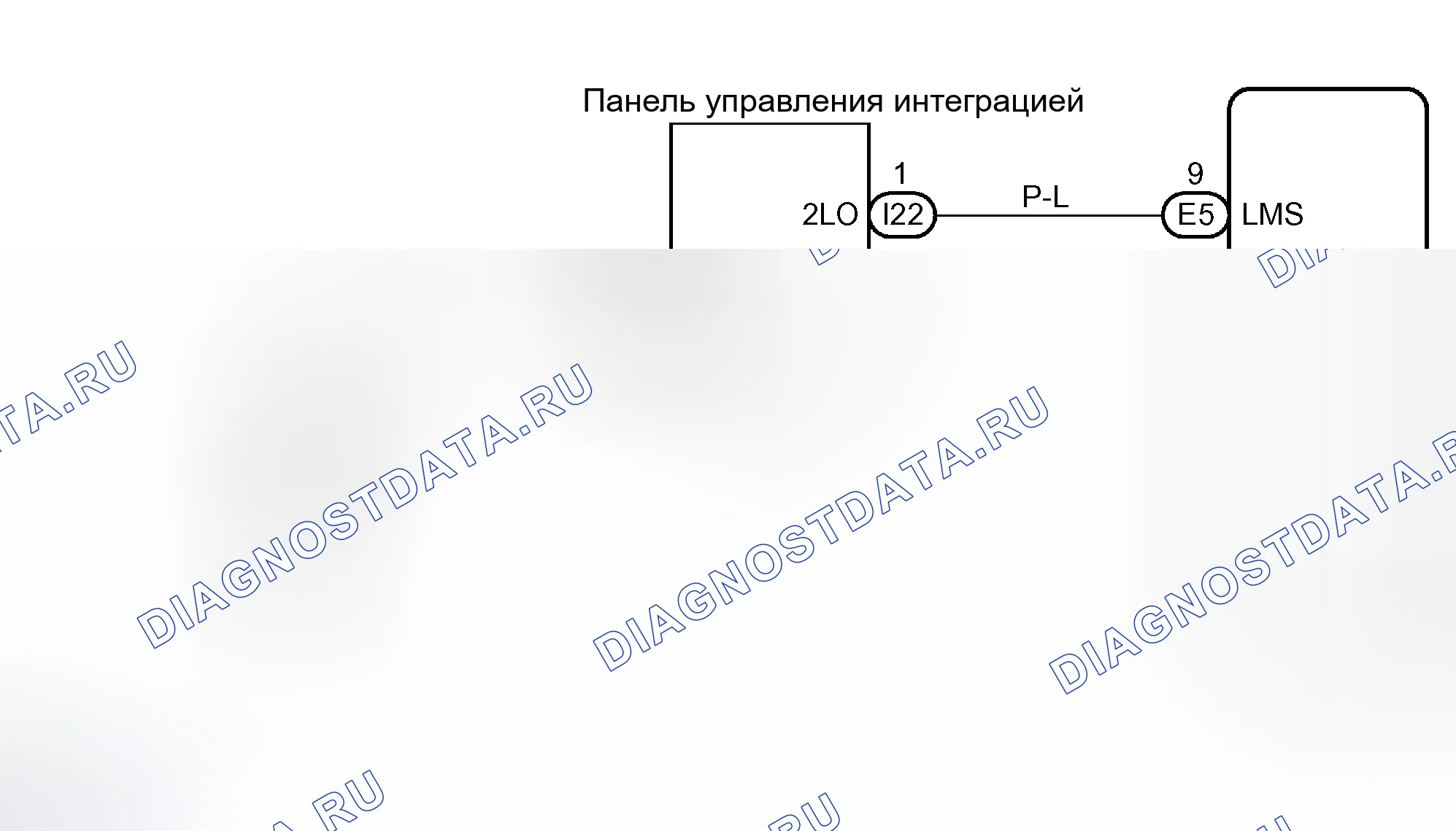 Рис. 280: электросхема. Toyota Sequoia I рестайлинг