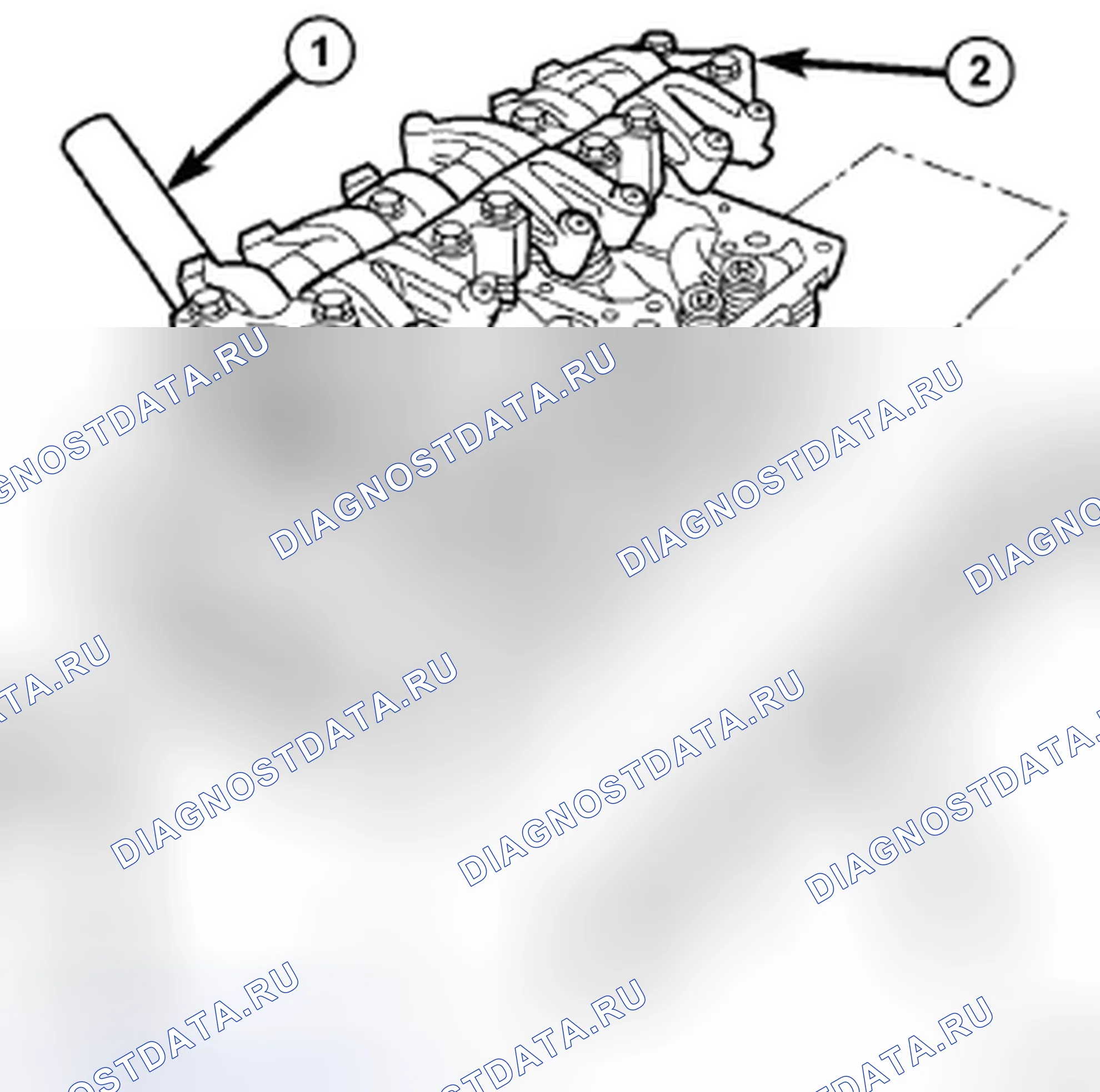 Рис. 224: ТРУБКА СВЕЧИ ЗАЖИГАНИЯ. Chrysler Town & Country V