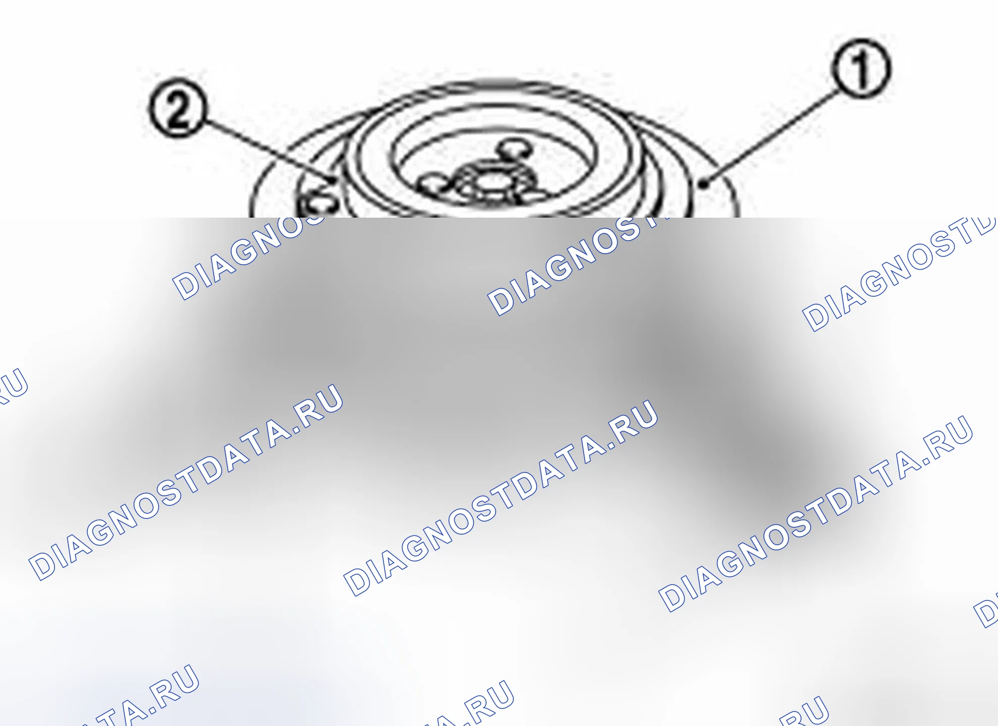 Рис. 89: ПРОВЕРКА ЗАЗОРА МЕЖДУ ДИСКОМ И ШКИВОМ. Infiniti FX35 II