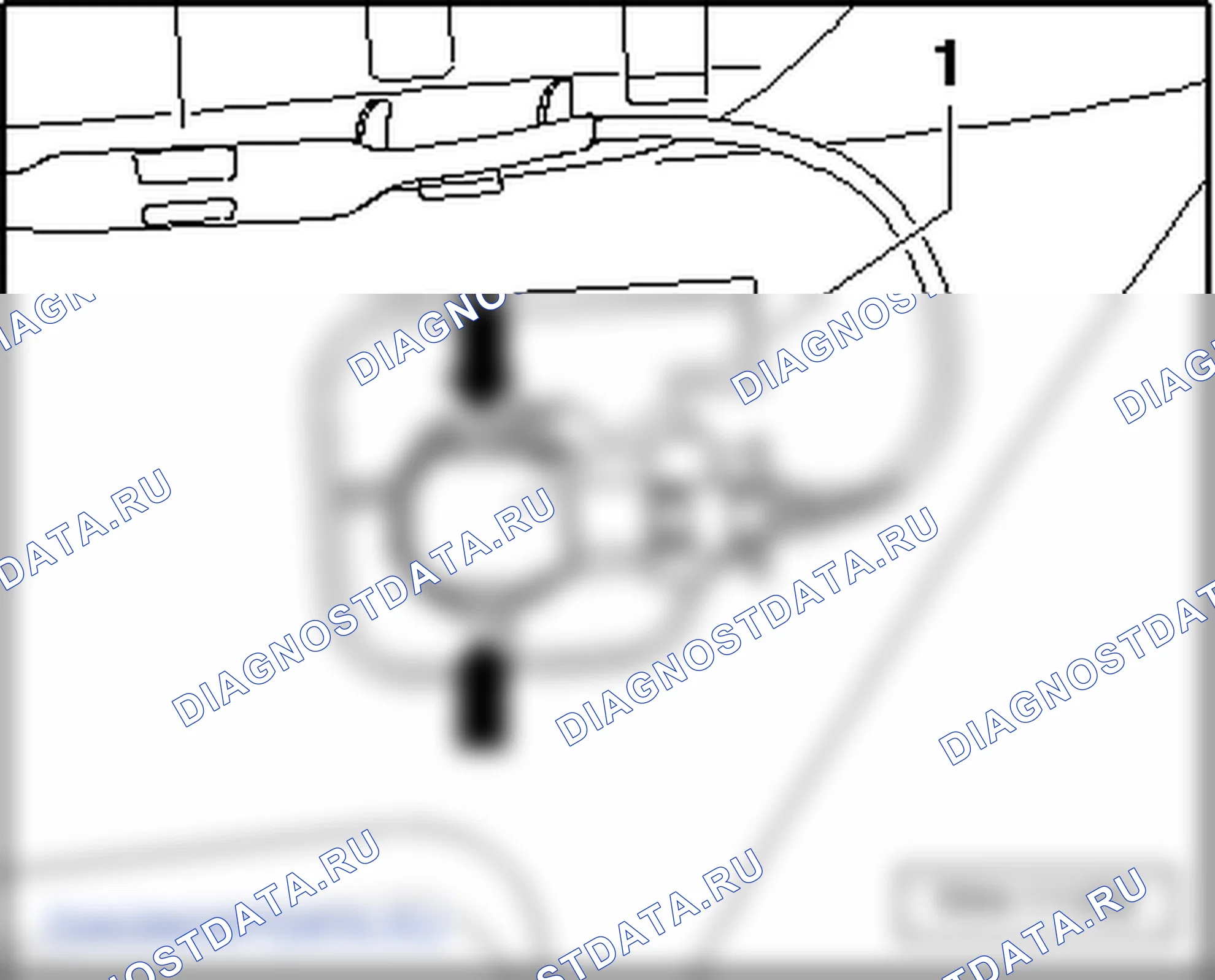 Ассистент парковки в просветы (АПП (PLA)). Volkswagen Touran I