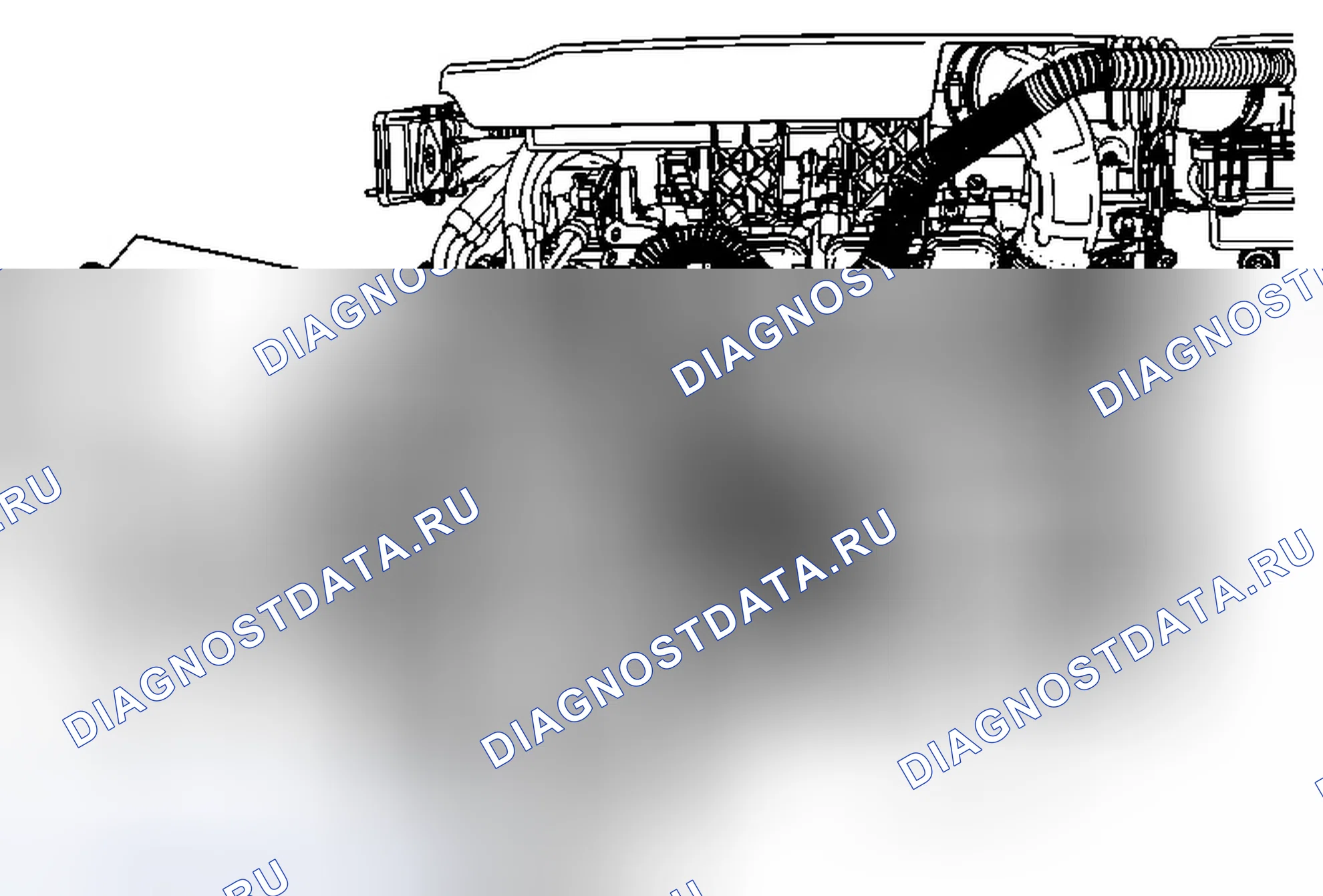 Рис. 15: Замена трубы впрыска вторичного воздуха. Chevrolet Volt I