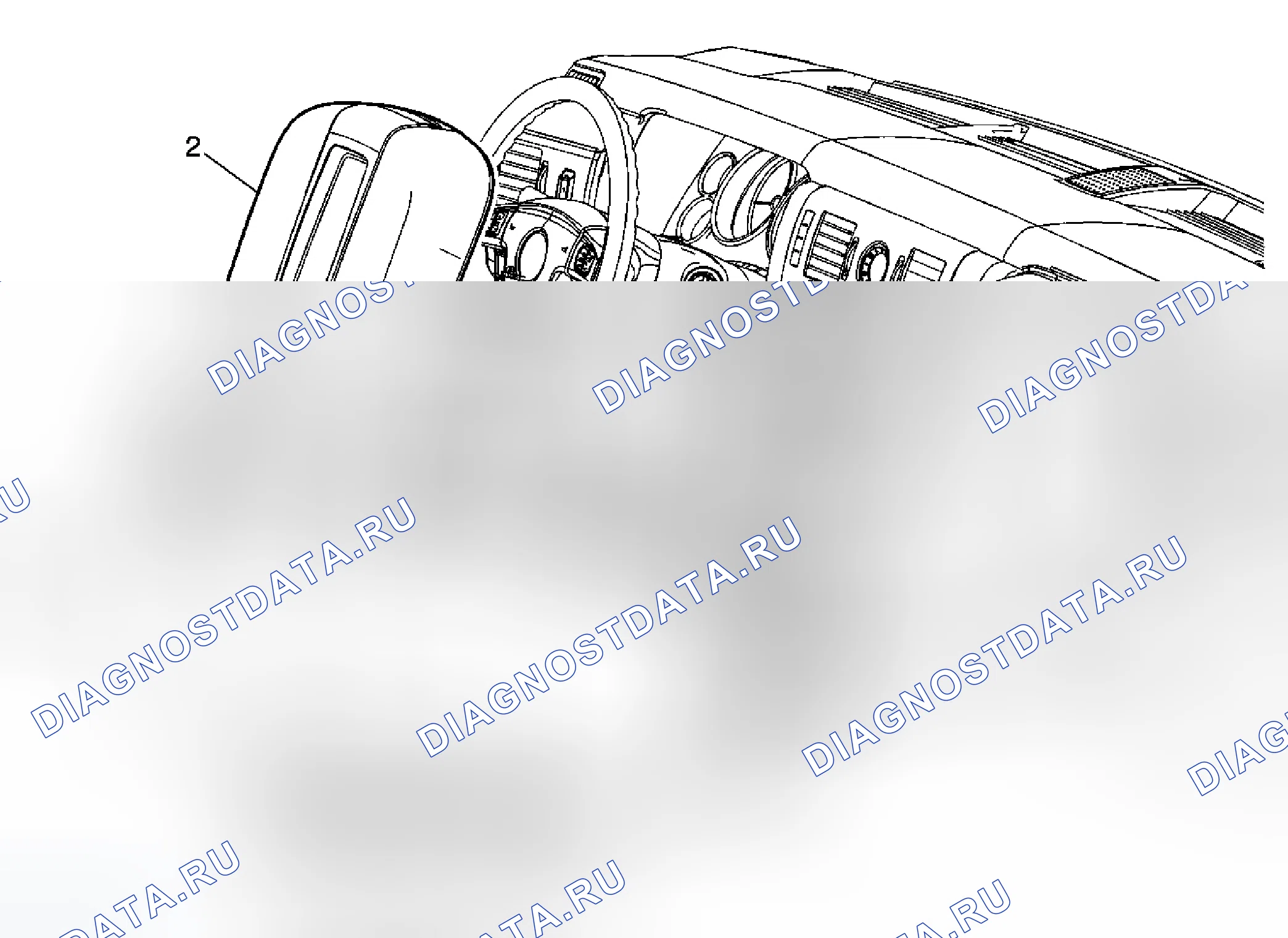 Рис. 25: Замена консоли переднего этажа. Hummer H2 I рестайлинг