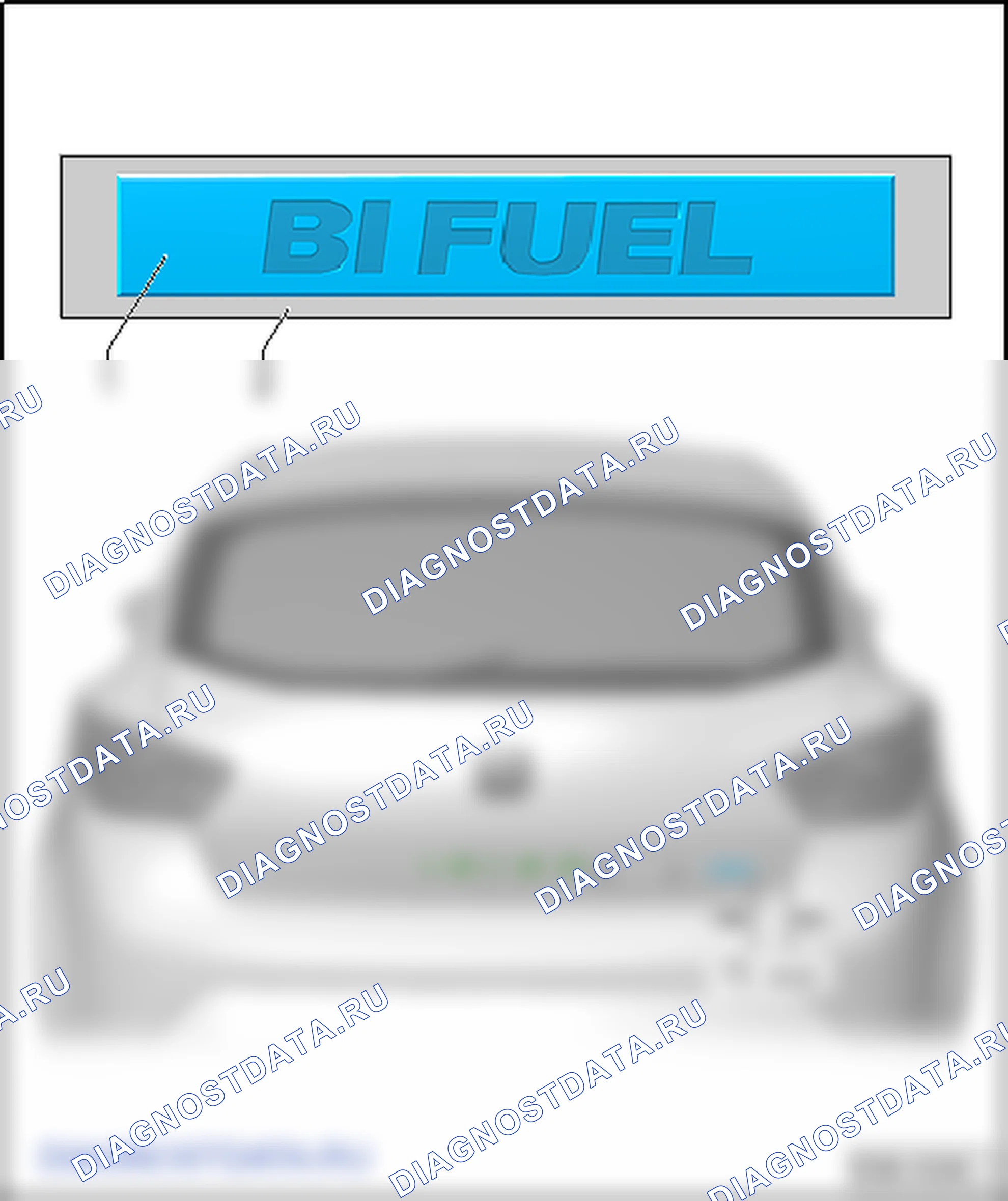 Полоски и эмблемы. SEAT Ibiza IV