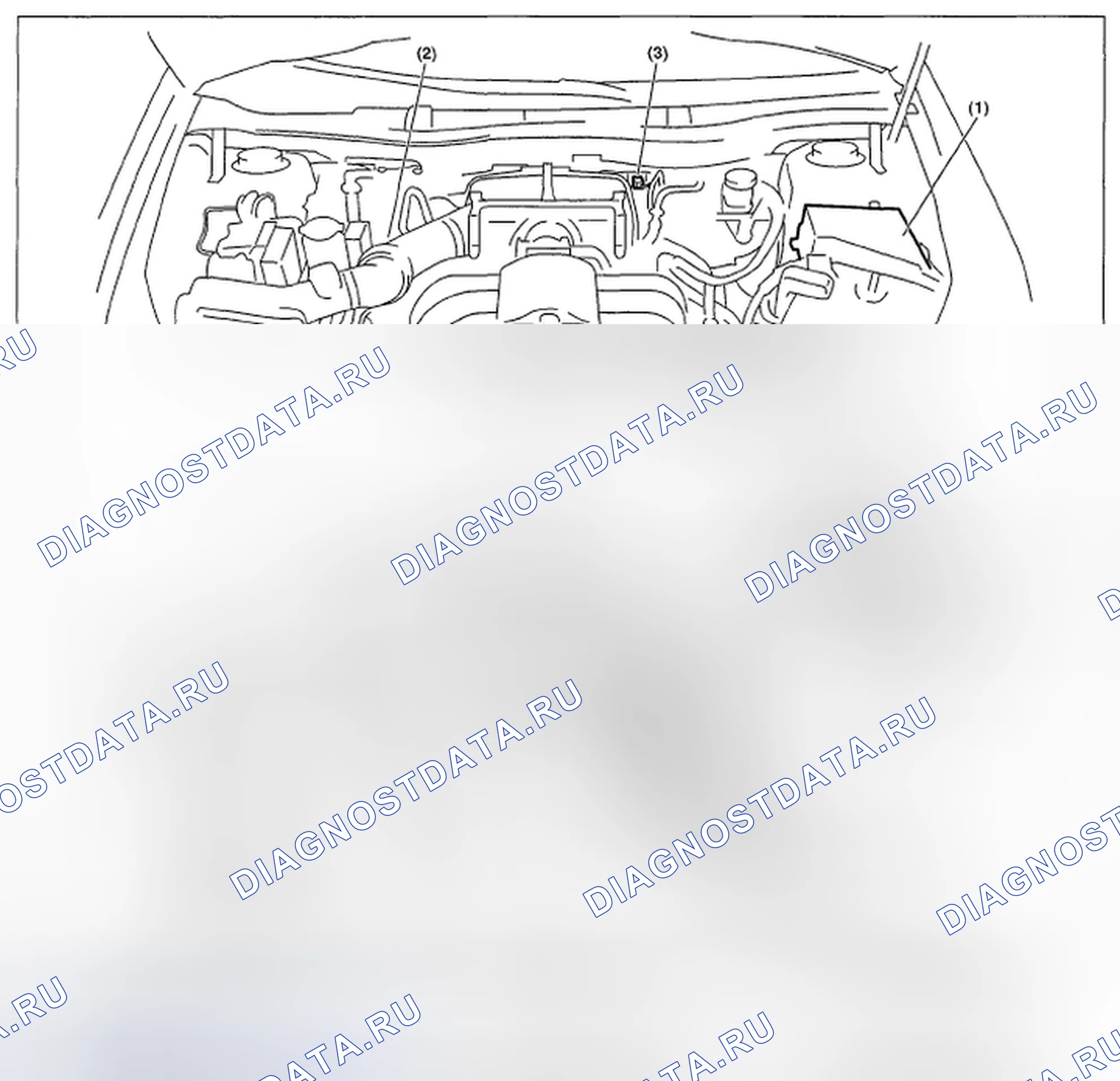 Рис. 89: РАСПОЛОЖЕНИЕ. Subaru Tribeca WX рестайлинг