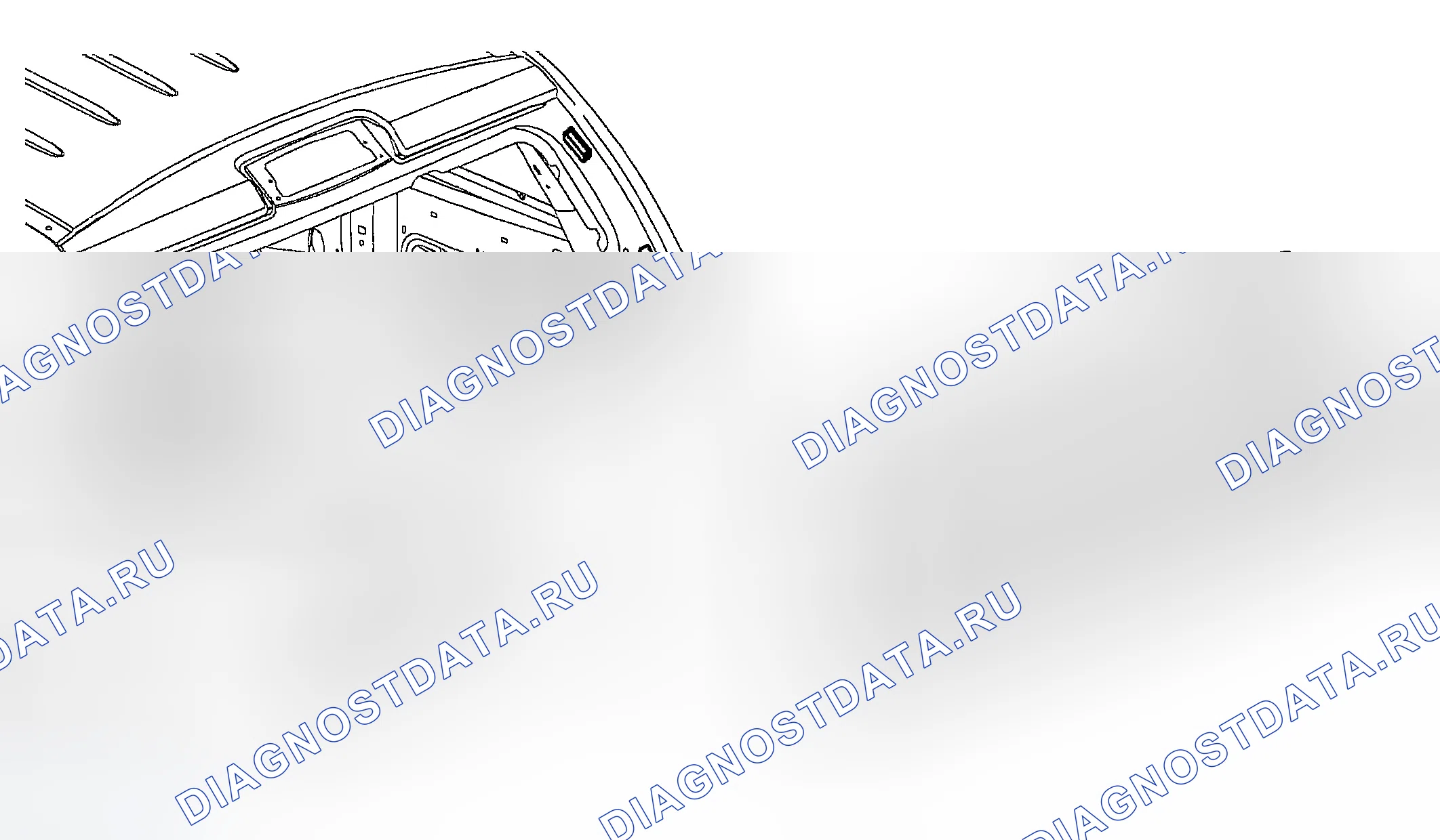 Рис. 27: Подготовка стекла - установка нового Backlite. Dodge Durango II