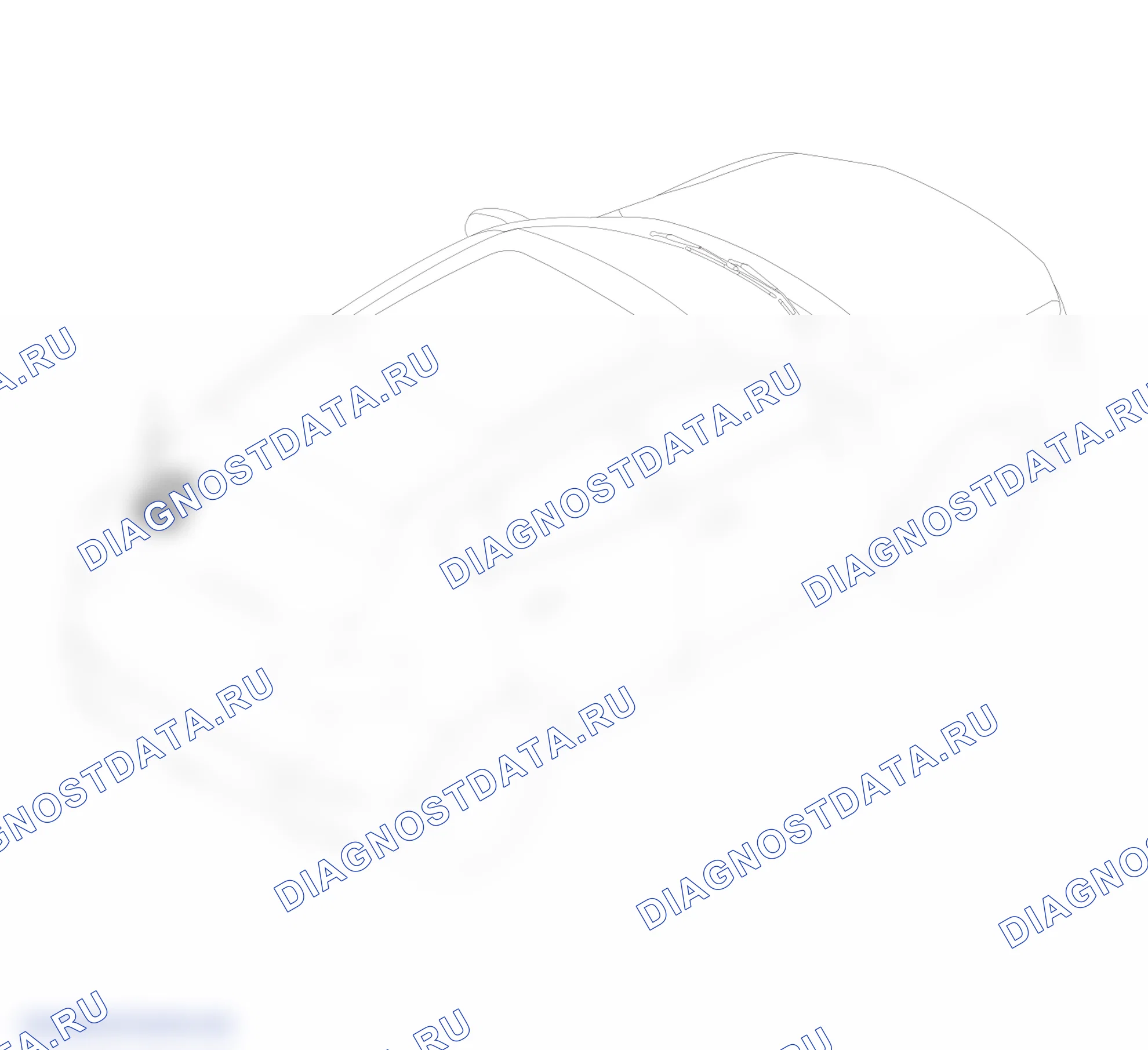 Схема расположения узла крышки дозаправки — Haval H4. Haval H4 I
