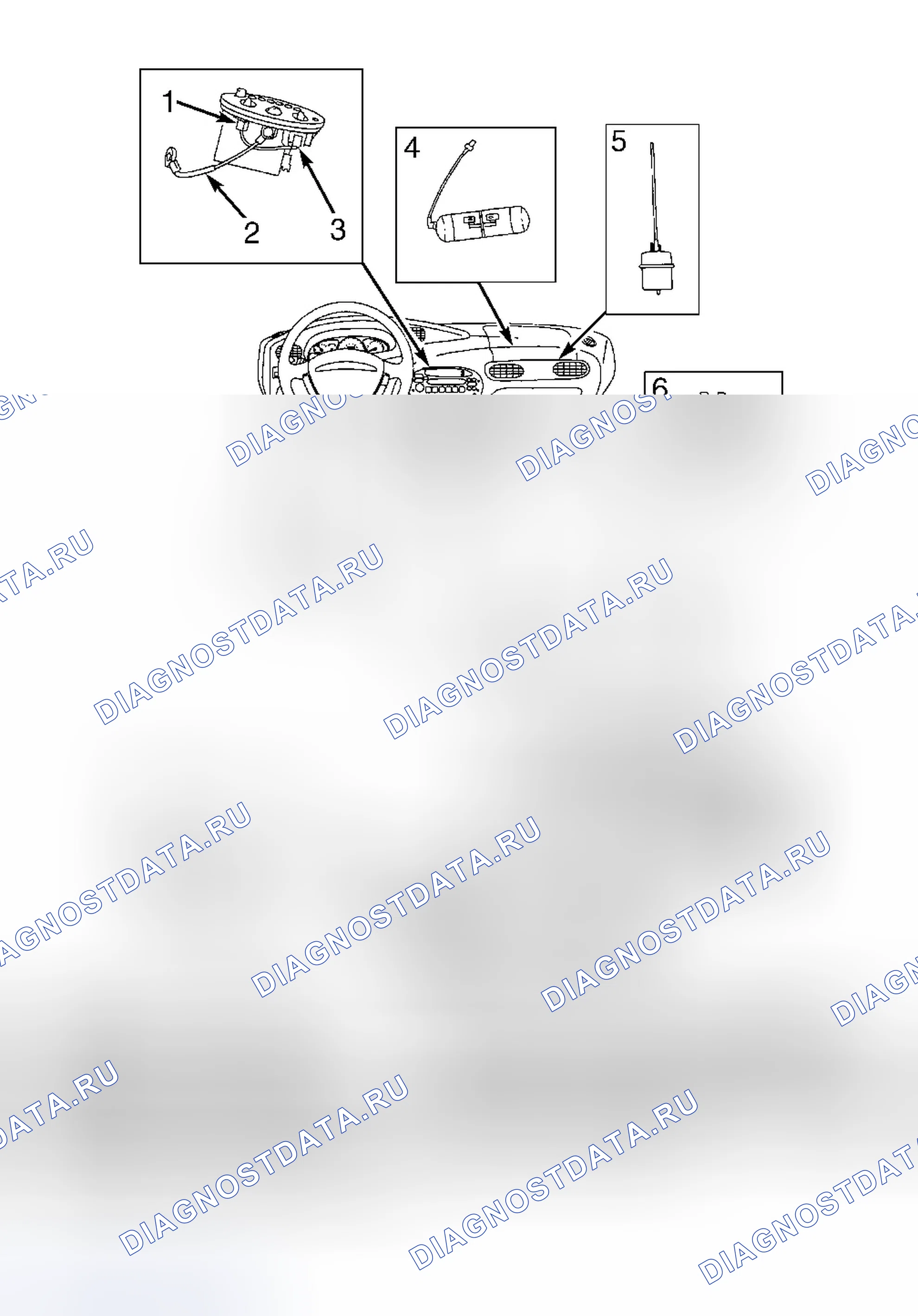 Рис. 4: ОПИСАНИЕ ручной системы кондиционирования. Ford Escort ZX2 