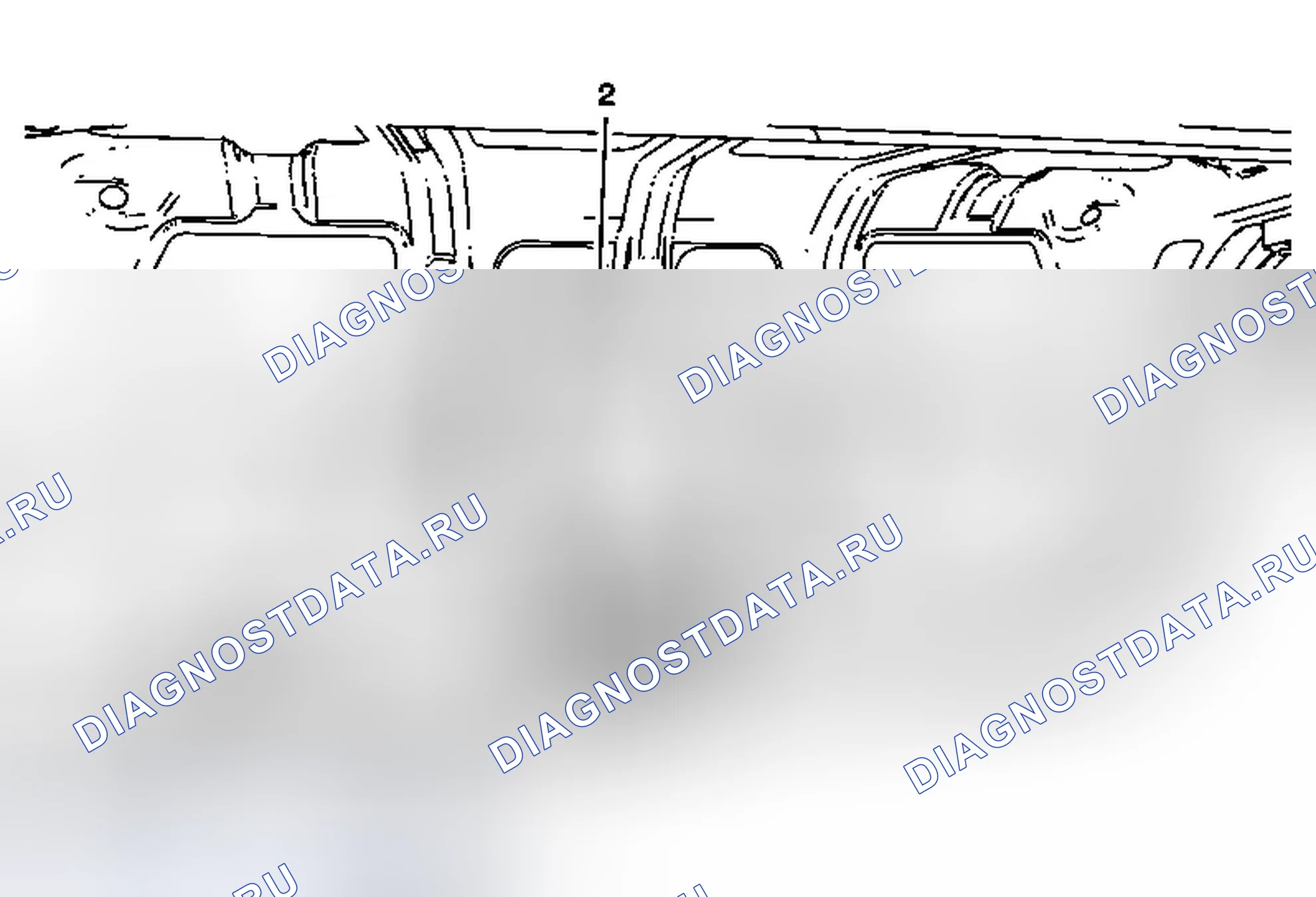 Рис. 28: Замена внутренней ручки крышки заднего отсека. Chevrolet Cruze I рестайлинг