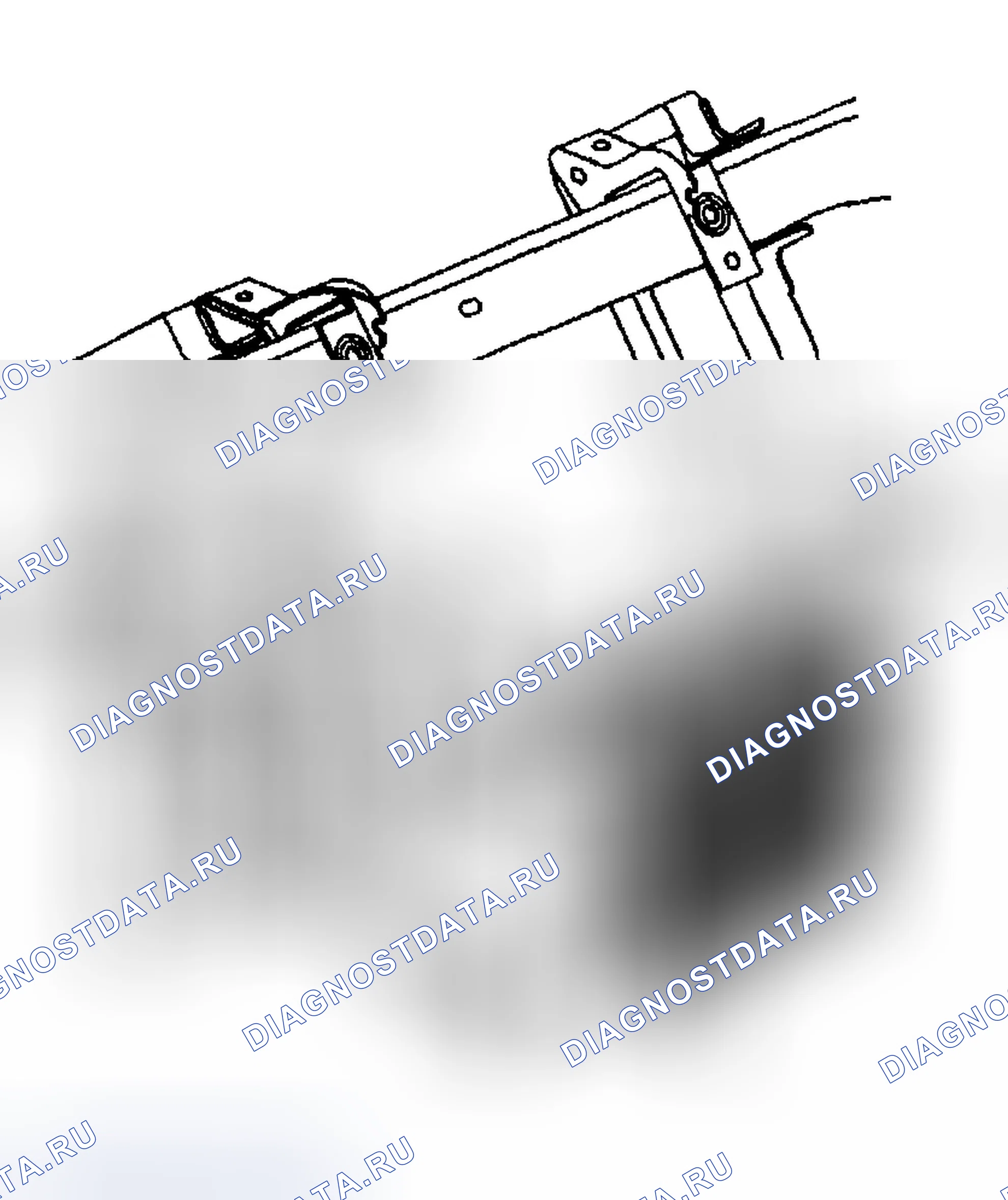 Рис. 2: Порядок демонтажа. Chevrolet Silverado 2500 