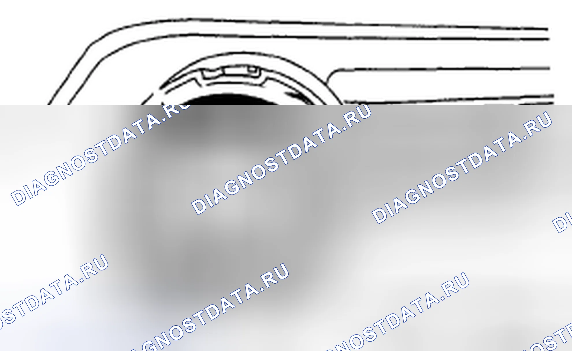 Рис. 6: ДЕМОНТАЖ. Subaru Tribeca WX рестайлинг