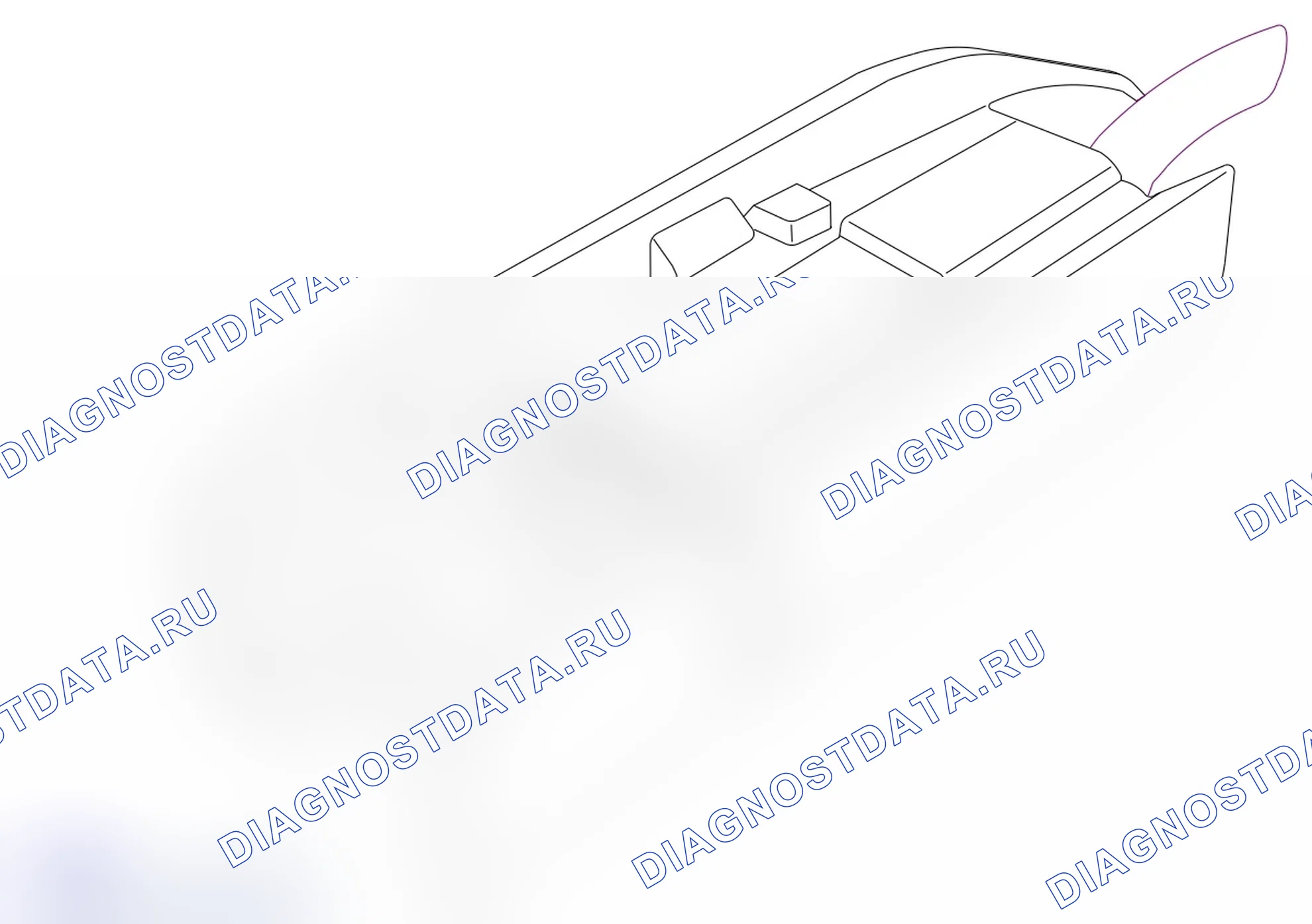 Распиновка разъёма R22. Opel Antara I рестайлинг